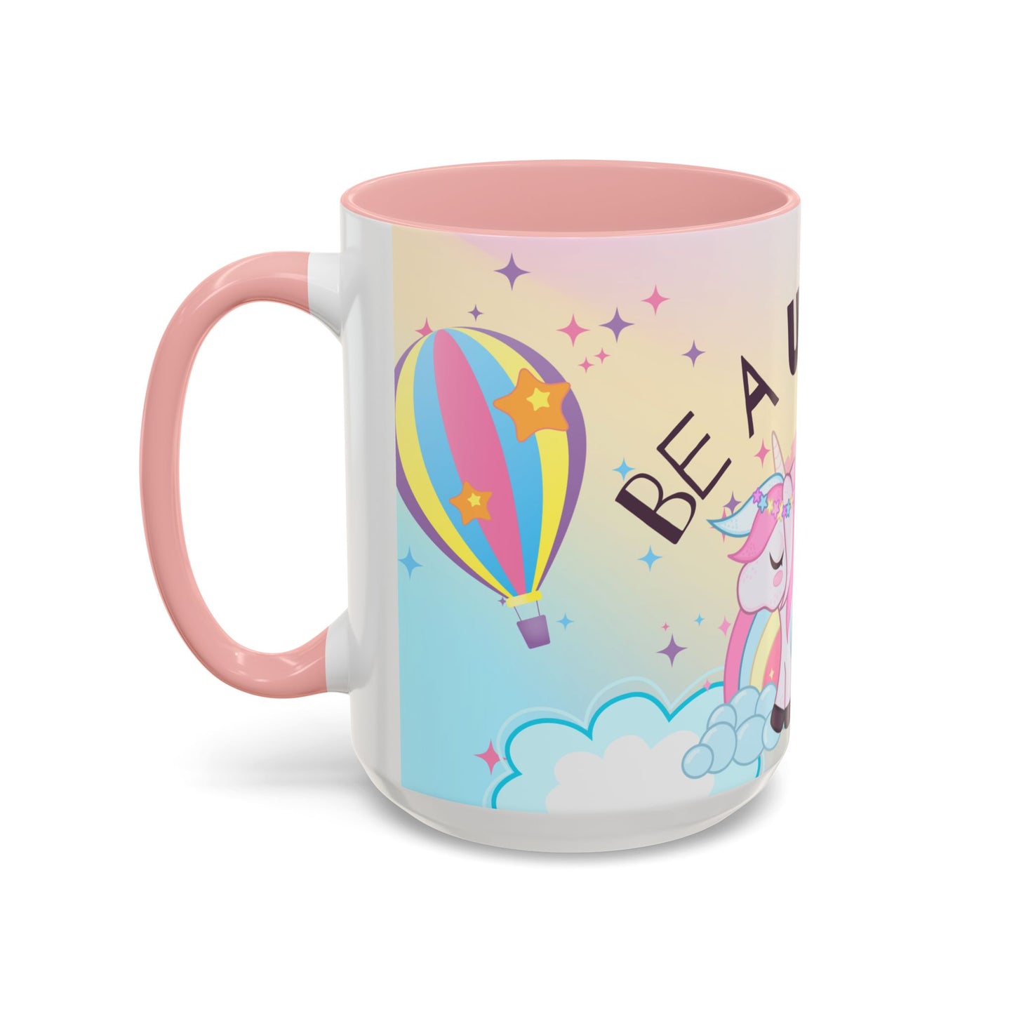 Be A Unicorn - Accent Coffee Mug (11, 15oz) - 11007