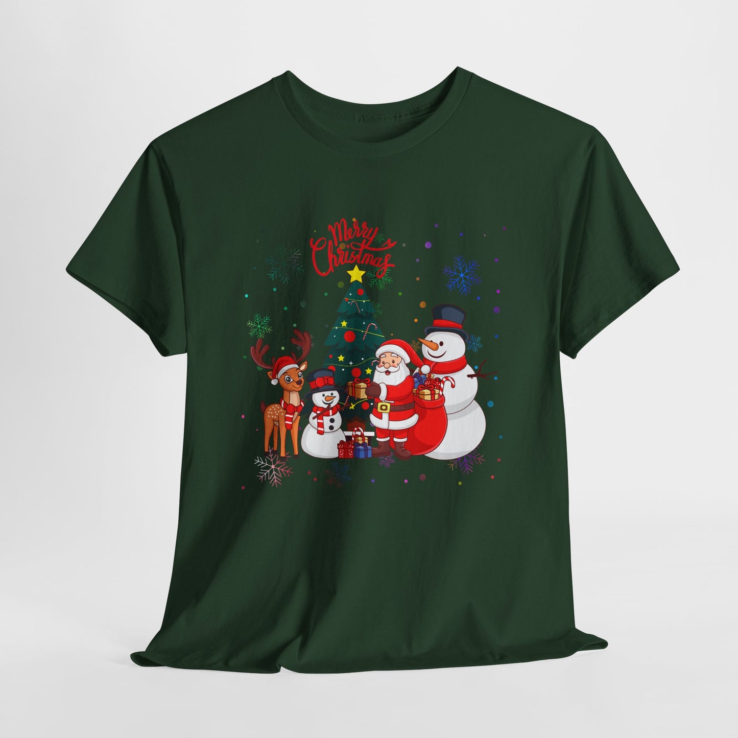 Merry Christmas - Unisex Heavy Cotton Tee