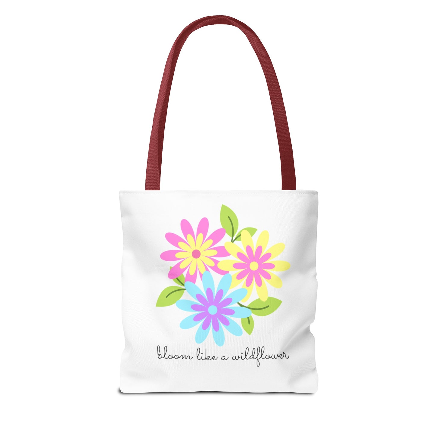 Bright Flower Tote Bag