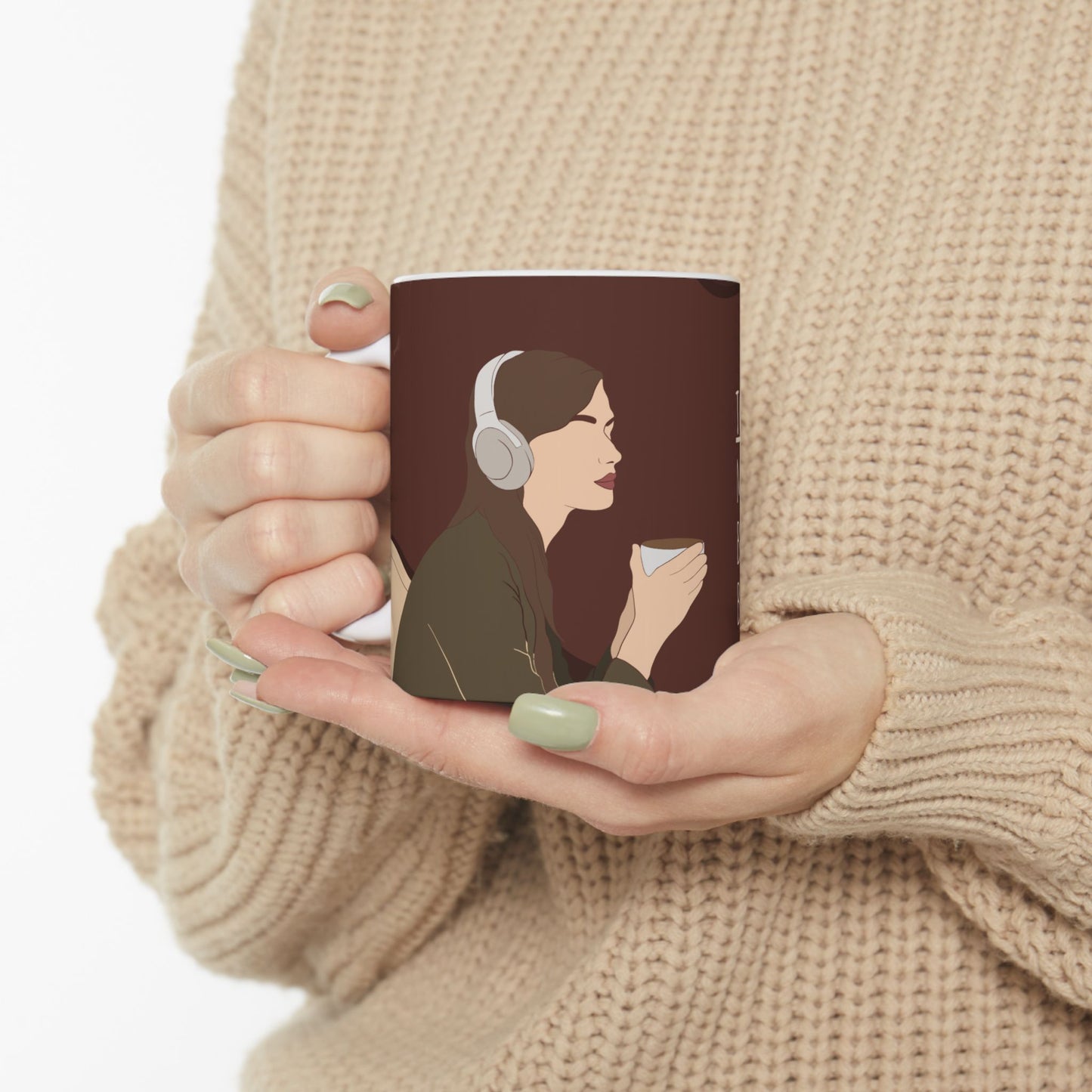To Make Me Happy, Make Me Coffee - Ceramic Mug, (11oz, 15oz) - 11070