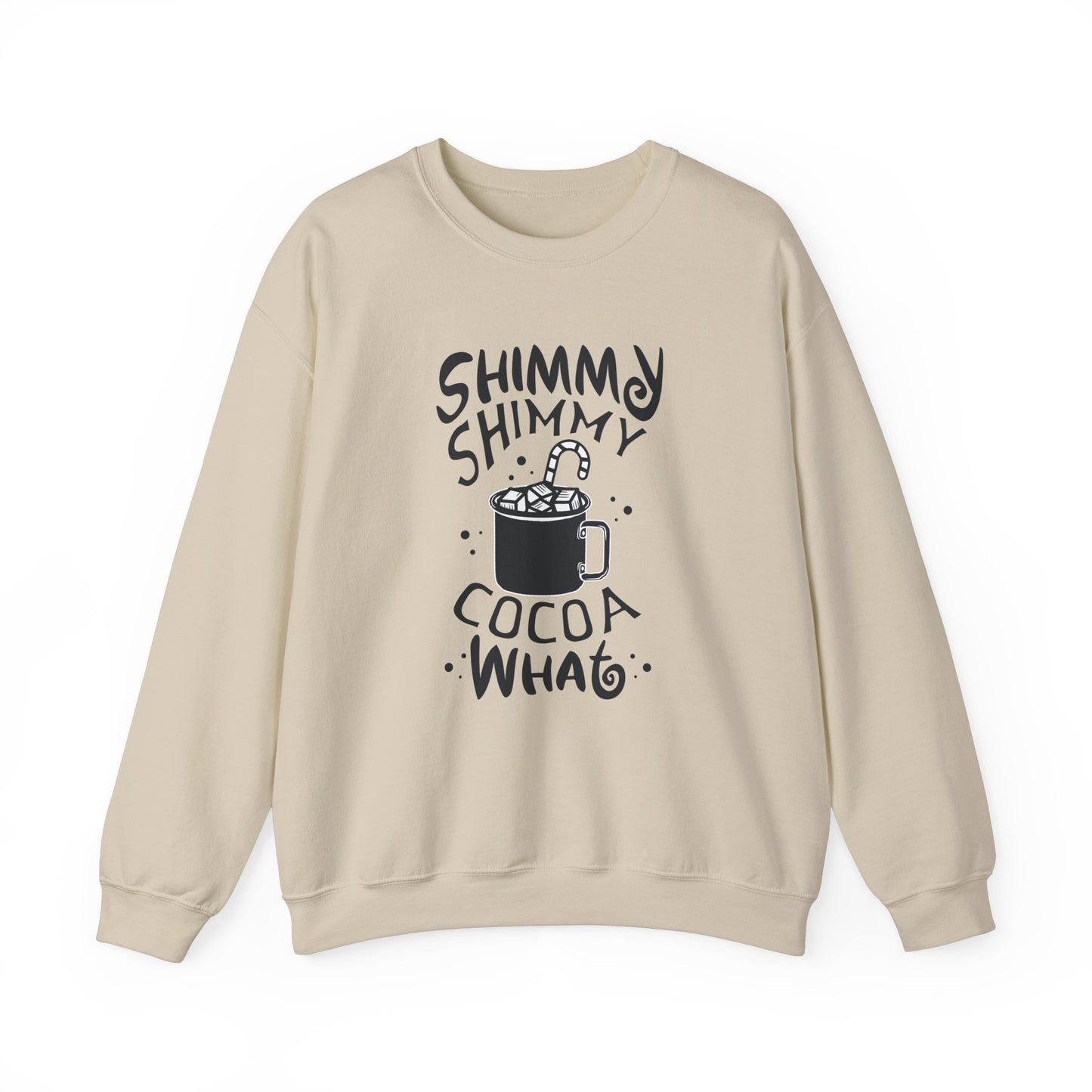 Shimmy Shimmy Cocoa What - Unisex Heavy Blend™ Crewneck Sweatshirt