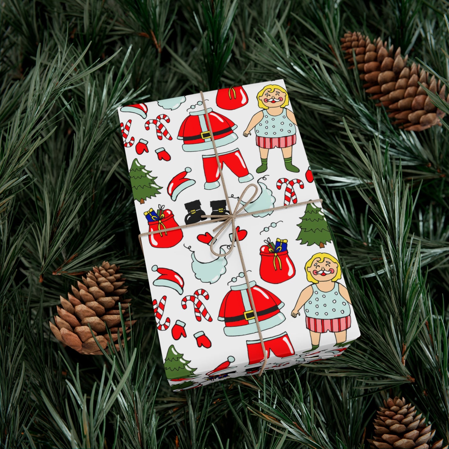 Merry Christmas - Gift Wrap Papers - 10103