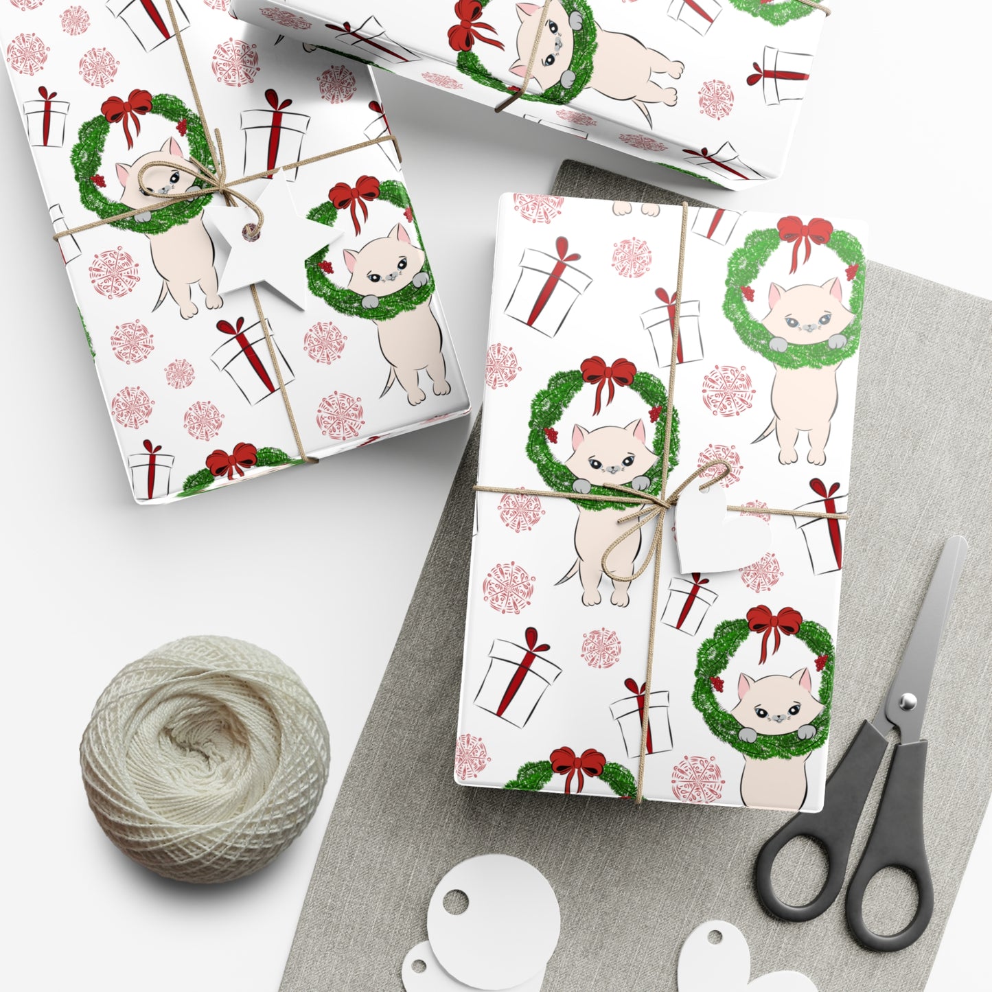 Merry Christmas - Gift Wrap Papers - 10101