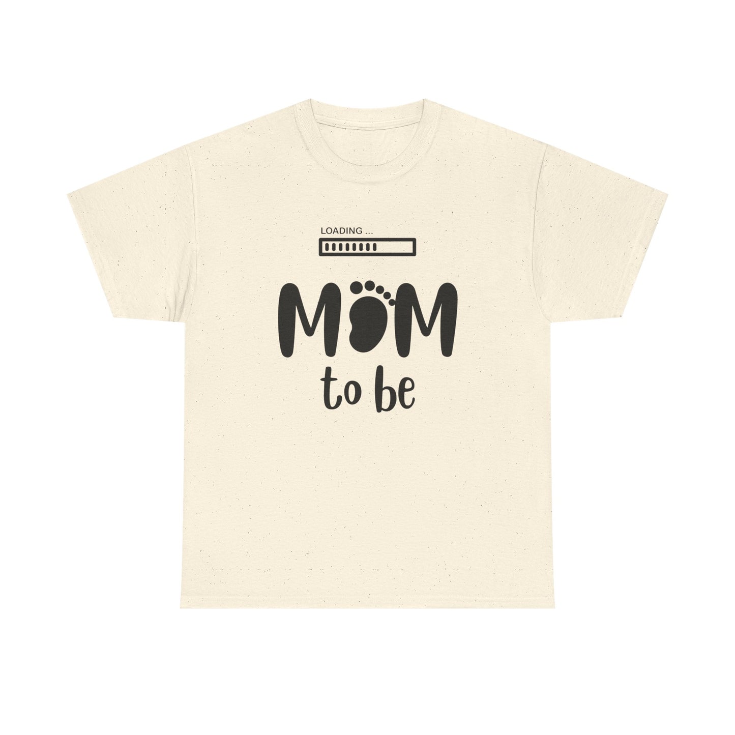 Mom to Be Shirt – Pregnancy Announcement Gift Tee with Loading Bar - 14879