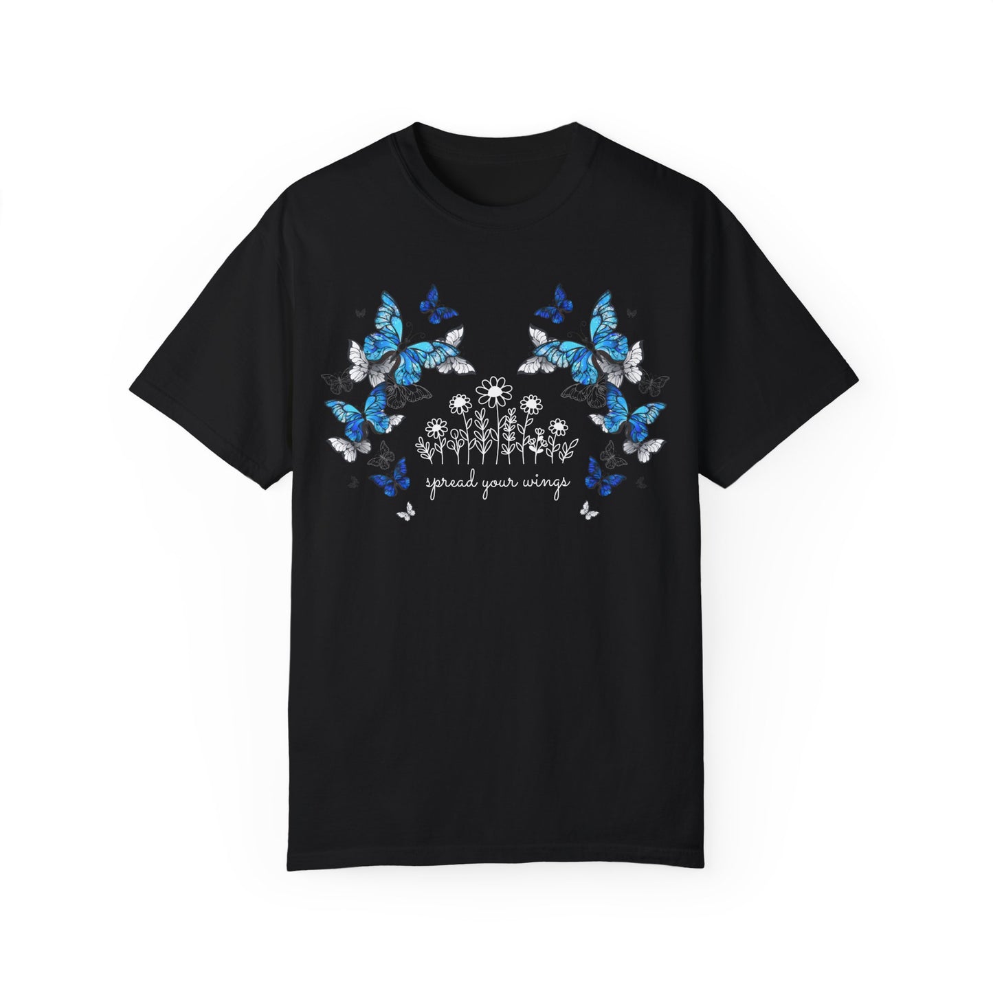 Butterfly Unisex Garment-Dyed T-shirt