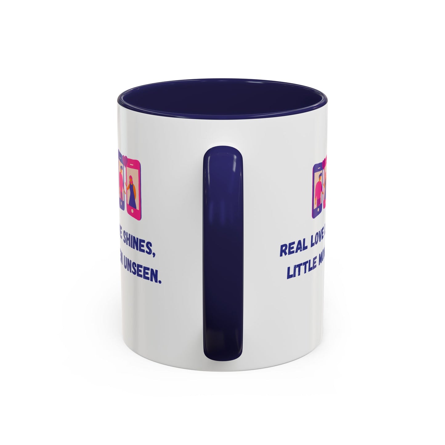 Love Sees Imperfection Perfectly. - Accent Coffee Mug (11, 15oz) - 11560