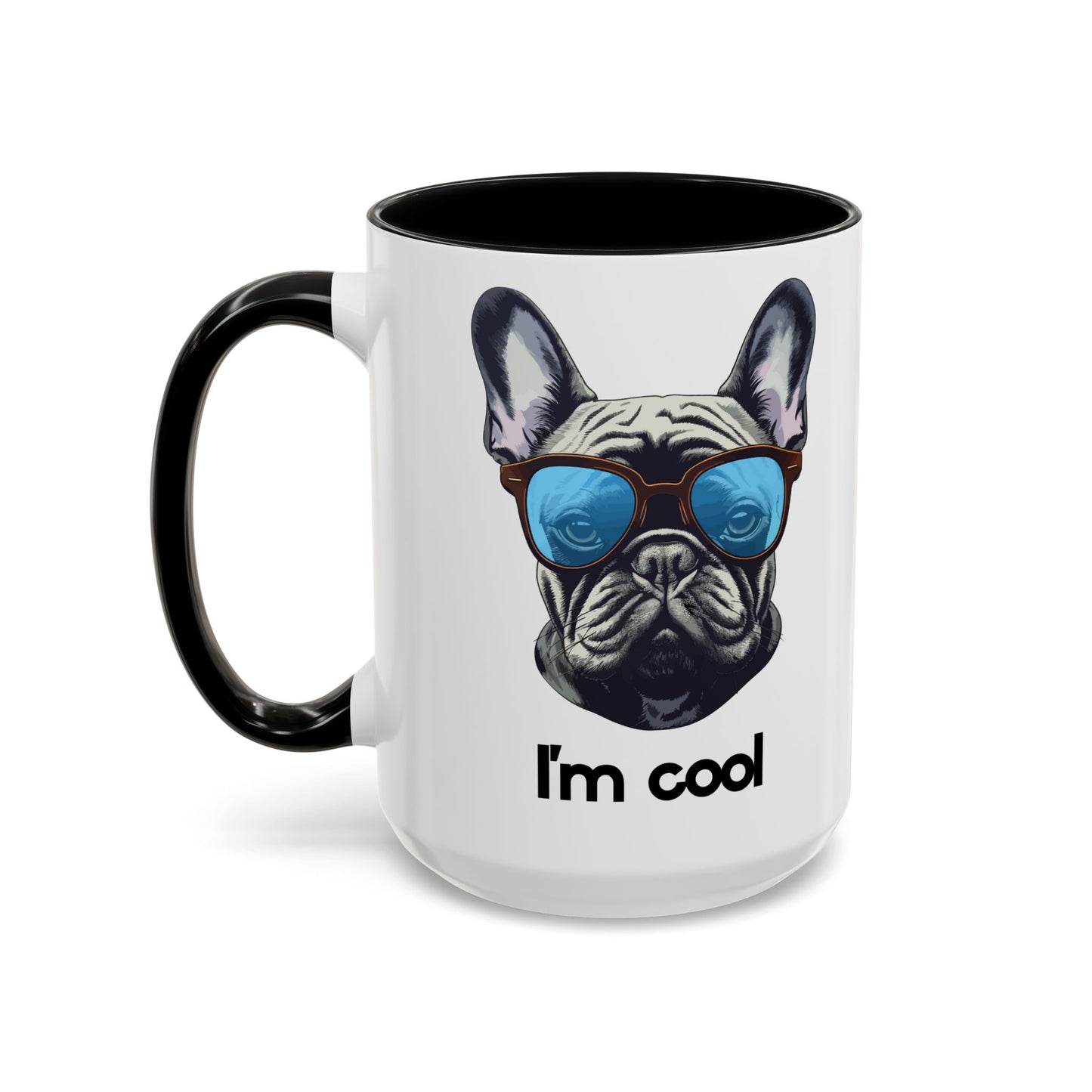 Cool French Bulldog Coffee Mug | Cute Pet Lover Gift, Animal Lover Mug, Fun Kitchen Decor, Dog Themed Gifts - 14080