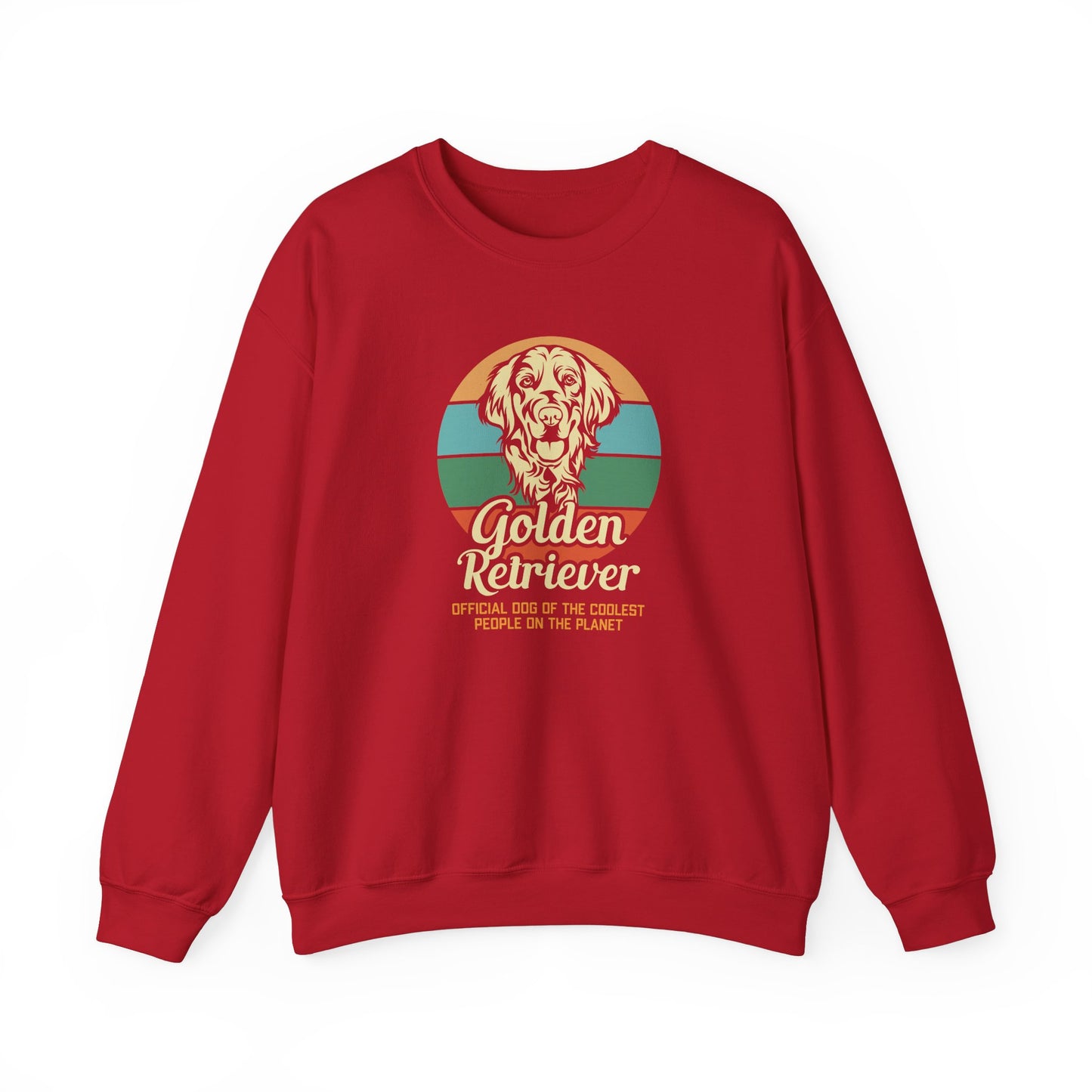 Golden Retriever - Official Dog of the Coolest People on the Planet - Unisex Heavy Blend™ Crewneck Sweatshirt