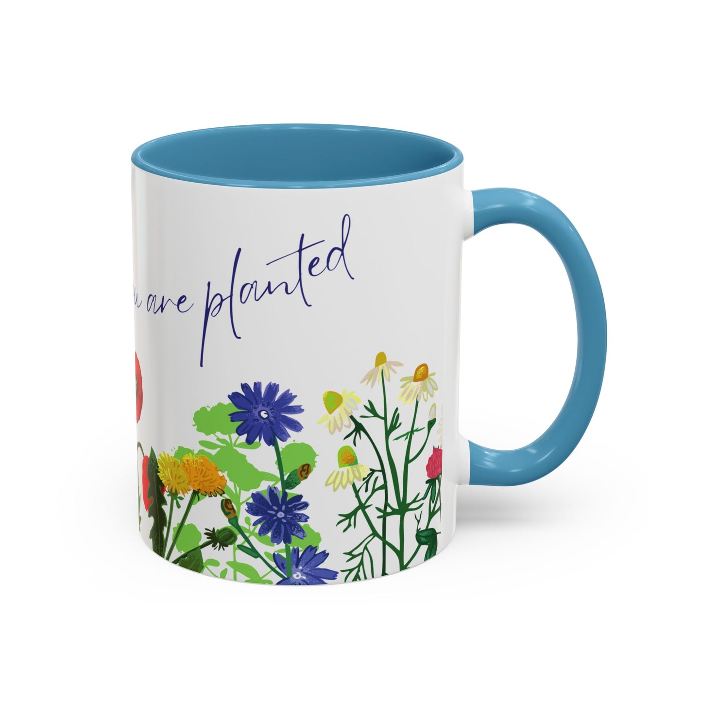 Bloom Where You Are Planted - Accent Coffee Mug (11, 15oz) - 10895