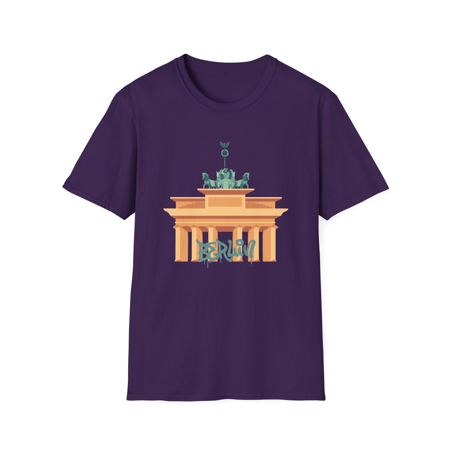 Berlin Unisex Softstyle T-Shirt - 12084