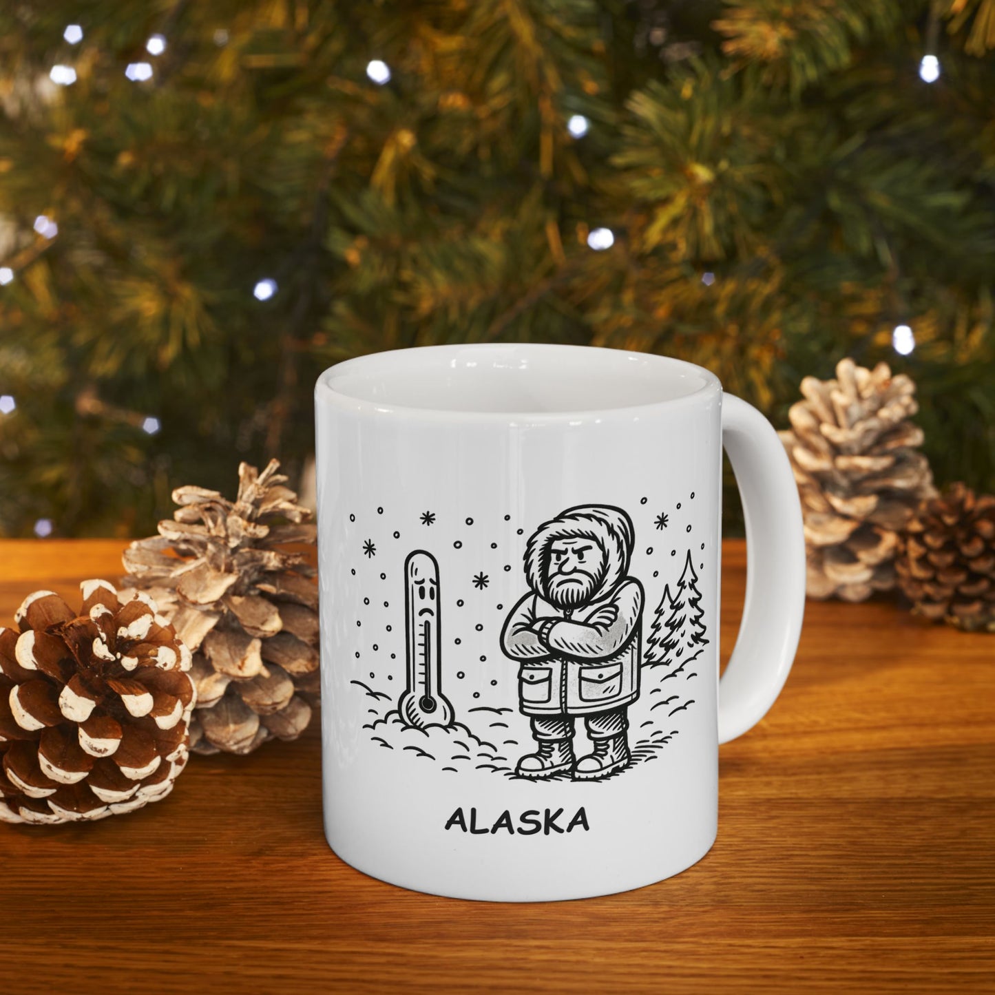 "If you can’t handle the cold, stay out of the snow." Ceramic Mug - 11/15oz - 12974