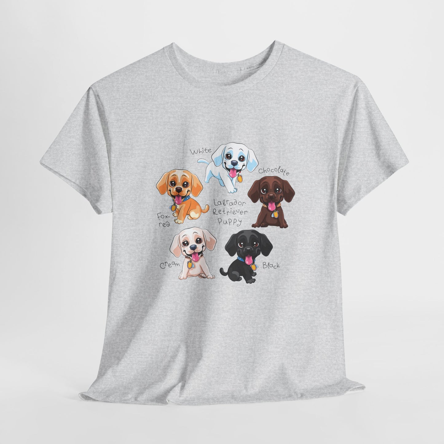 Puppies - Unisex Heavy Cotton Tee - 10277