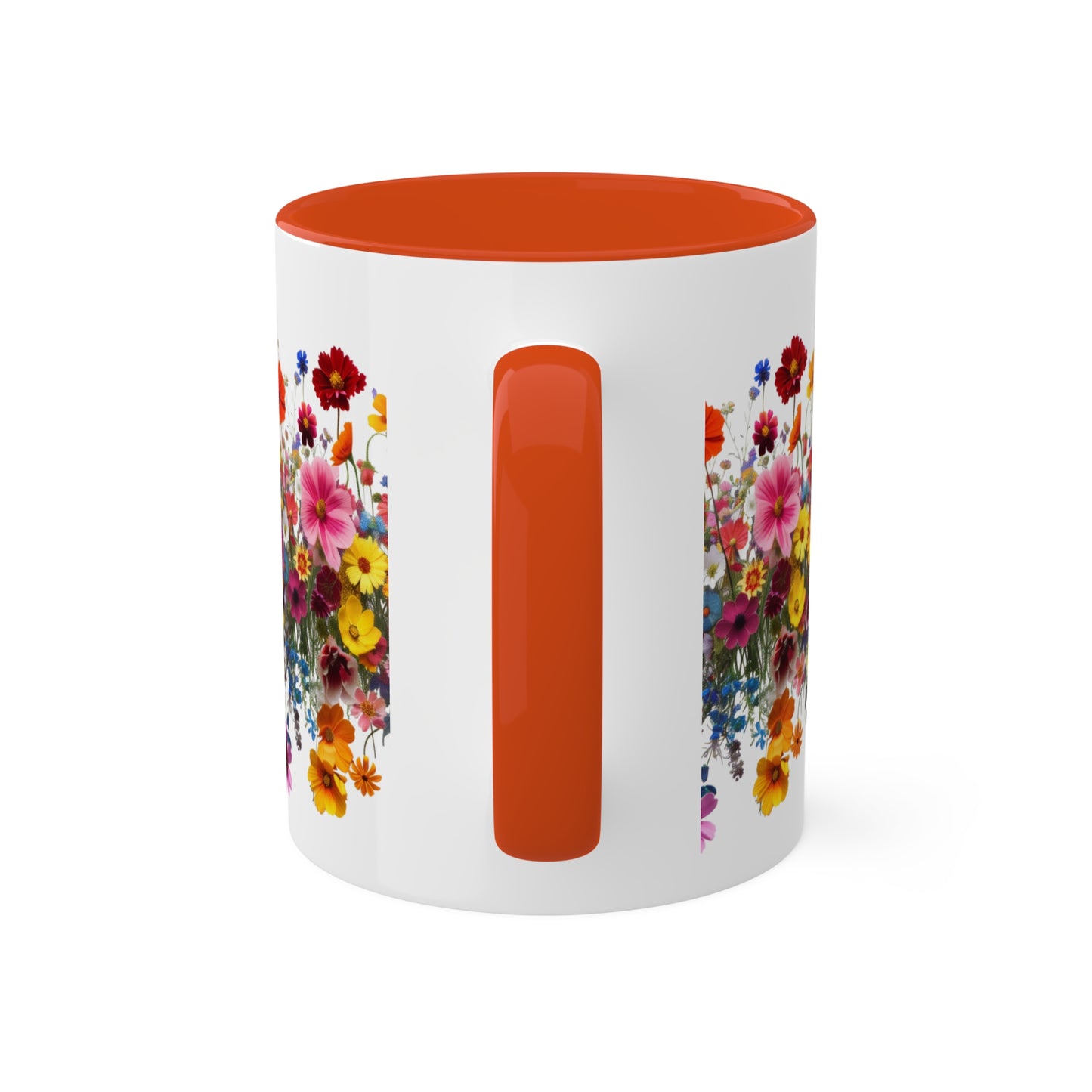 Wild Beauty in Every Petal - Colorful Mugs, 11oz