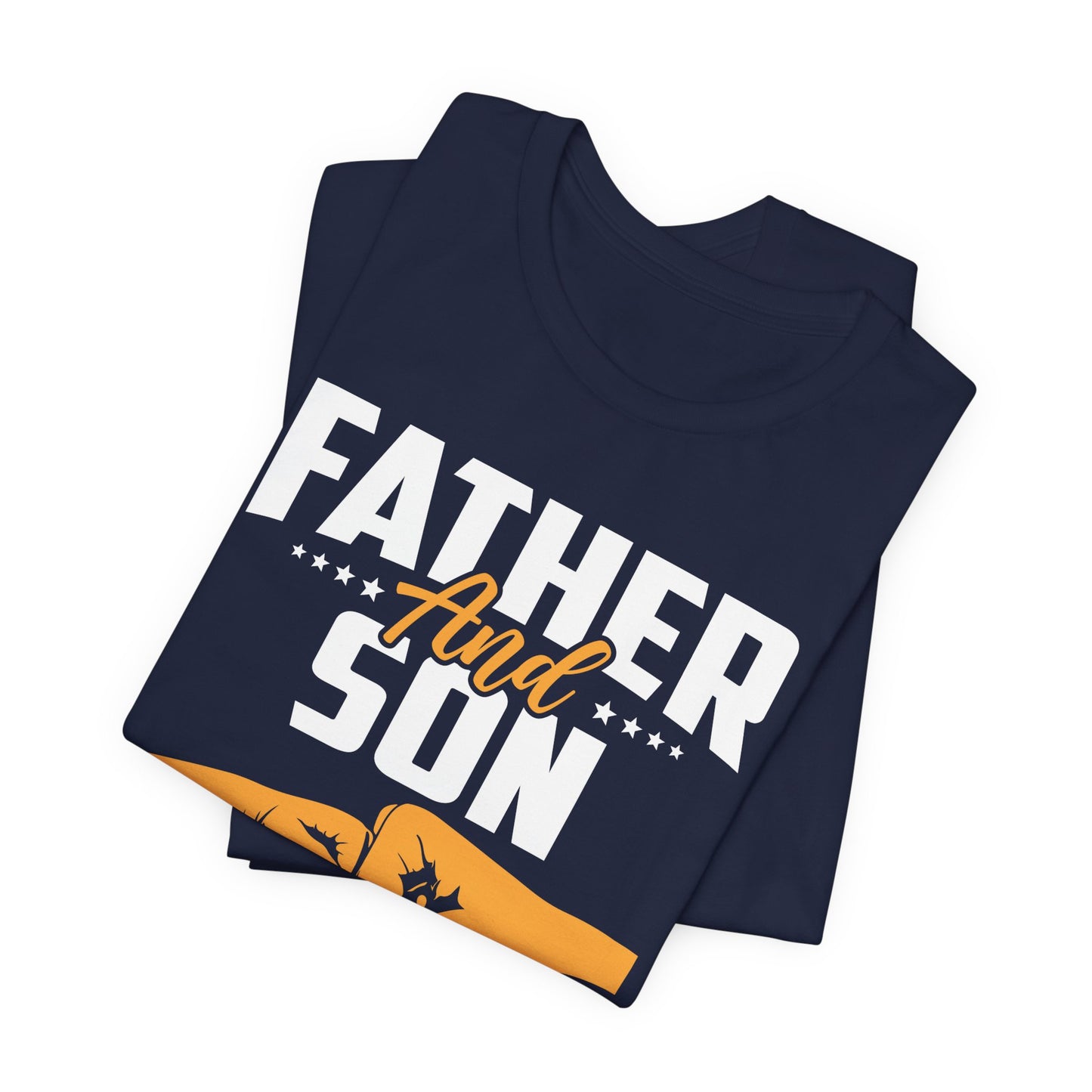 Father & Son, Not Always Eye To Eye, But Always Heart To Heart - Unisex Jersey Short Sleeve Tee - 13721