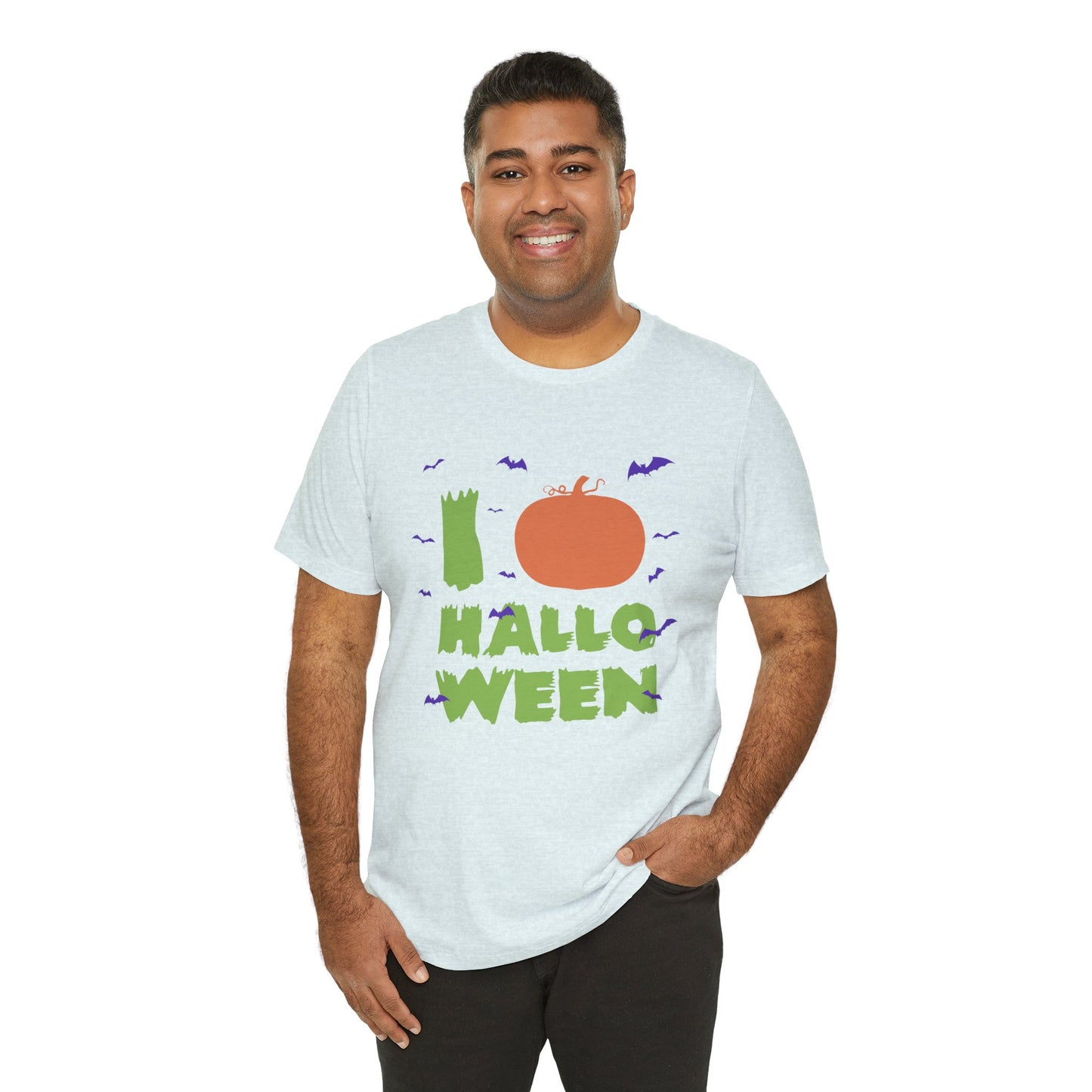 I Love Halloween - Unisex Jersey Short Sleeve Tee