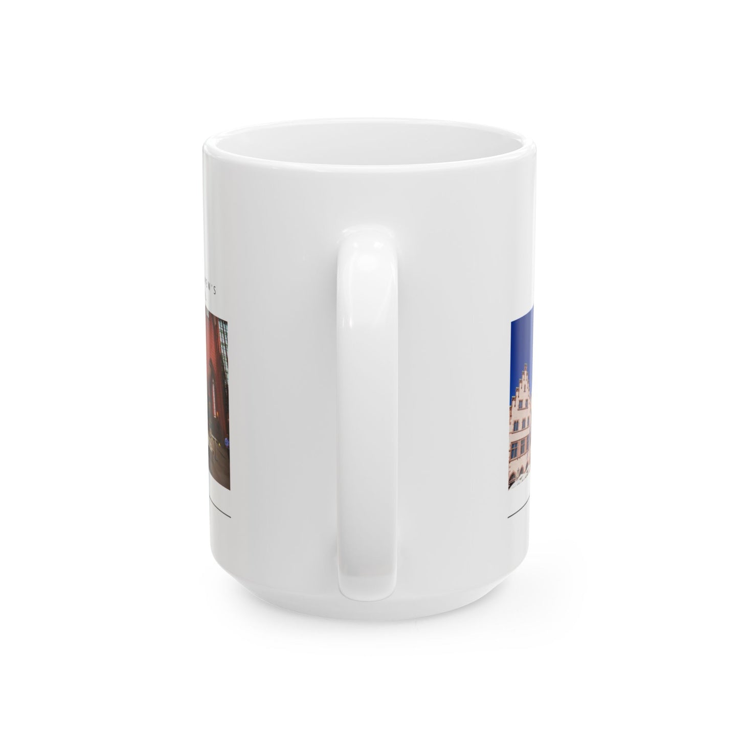 Hello, Frankfurt! Ceramic Mug - 11oz/15oz - Perfect Gift for Travel Lovers - 12172