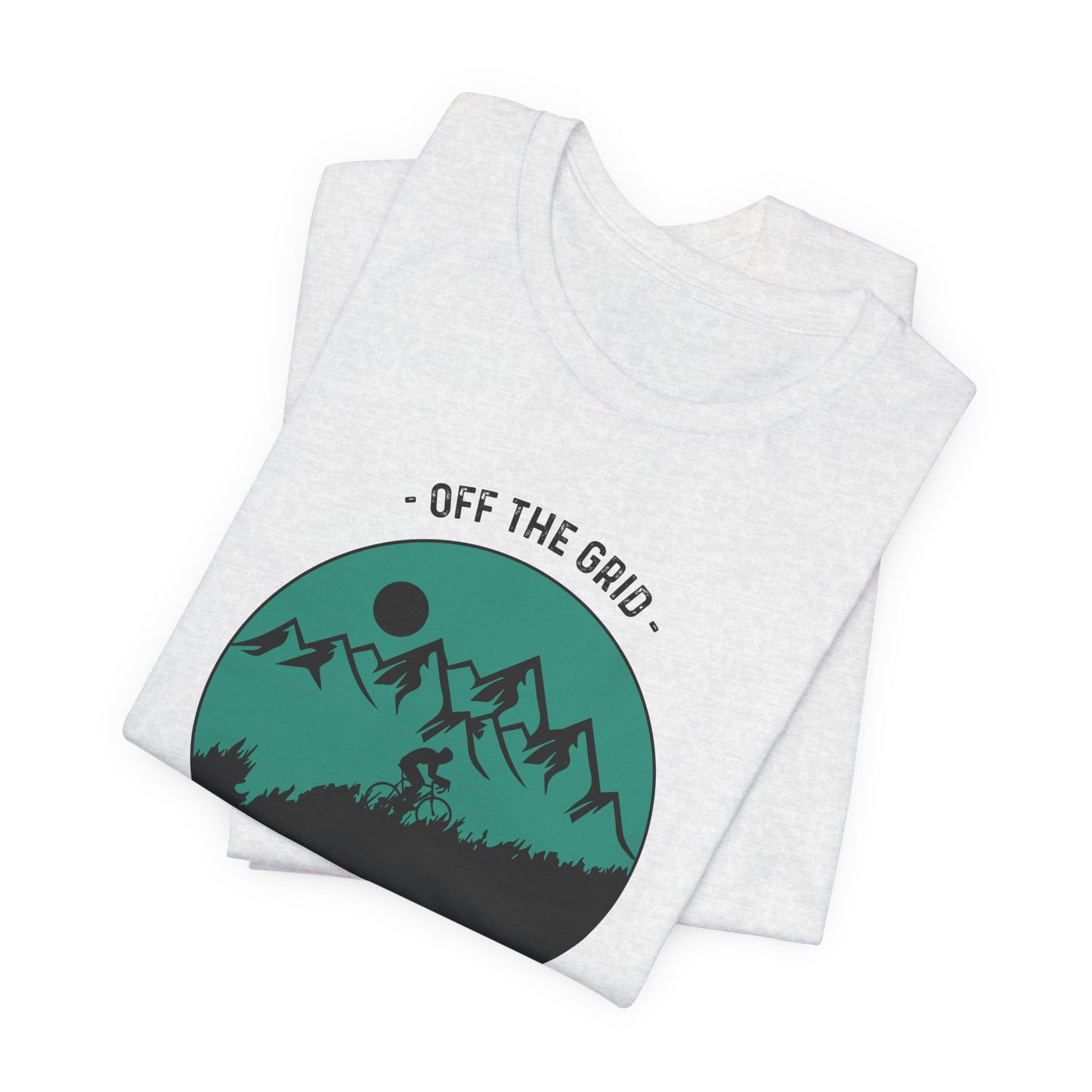 Bicycle: Off The Grid, In The Gravel - Unisex Jersey Short Sleeve Tee