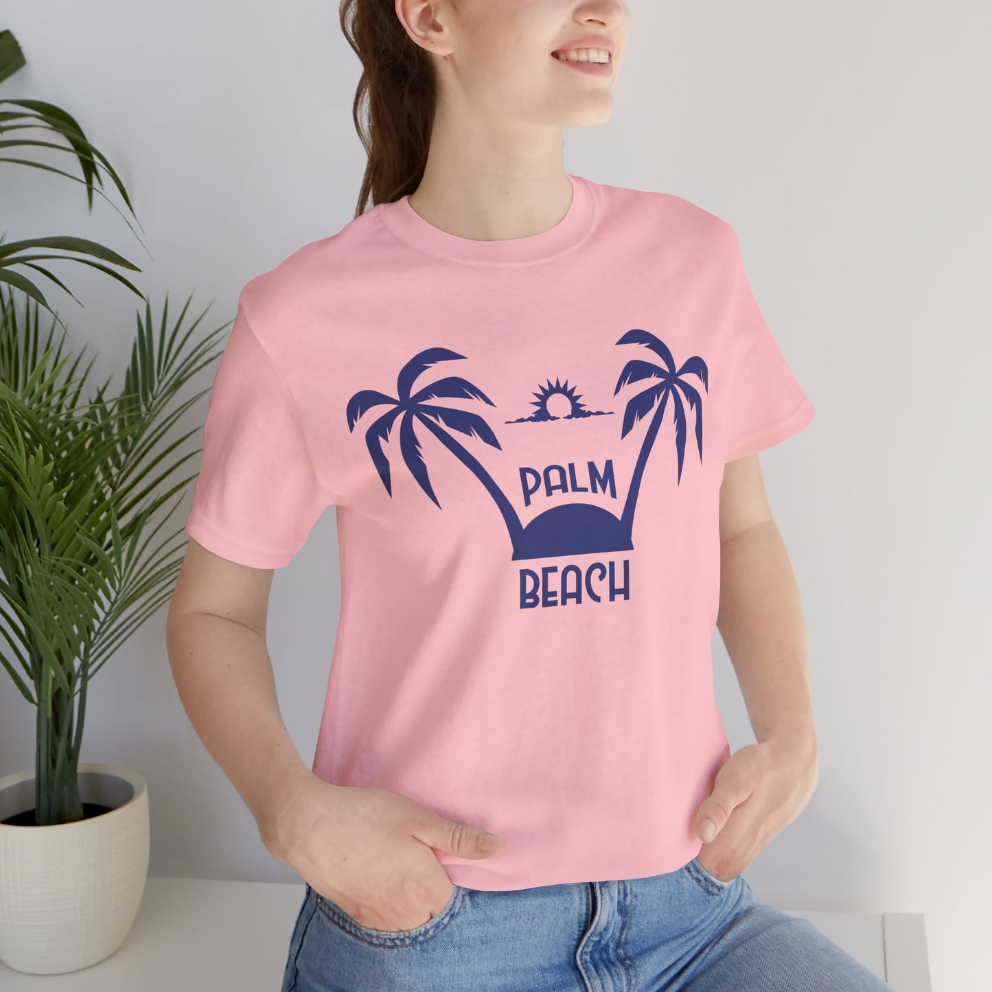 Palm Beach - Unisex Jersey Short Sleeve Tee - 13139