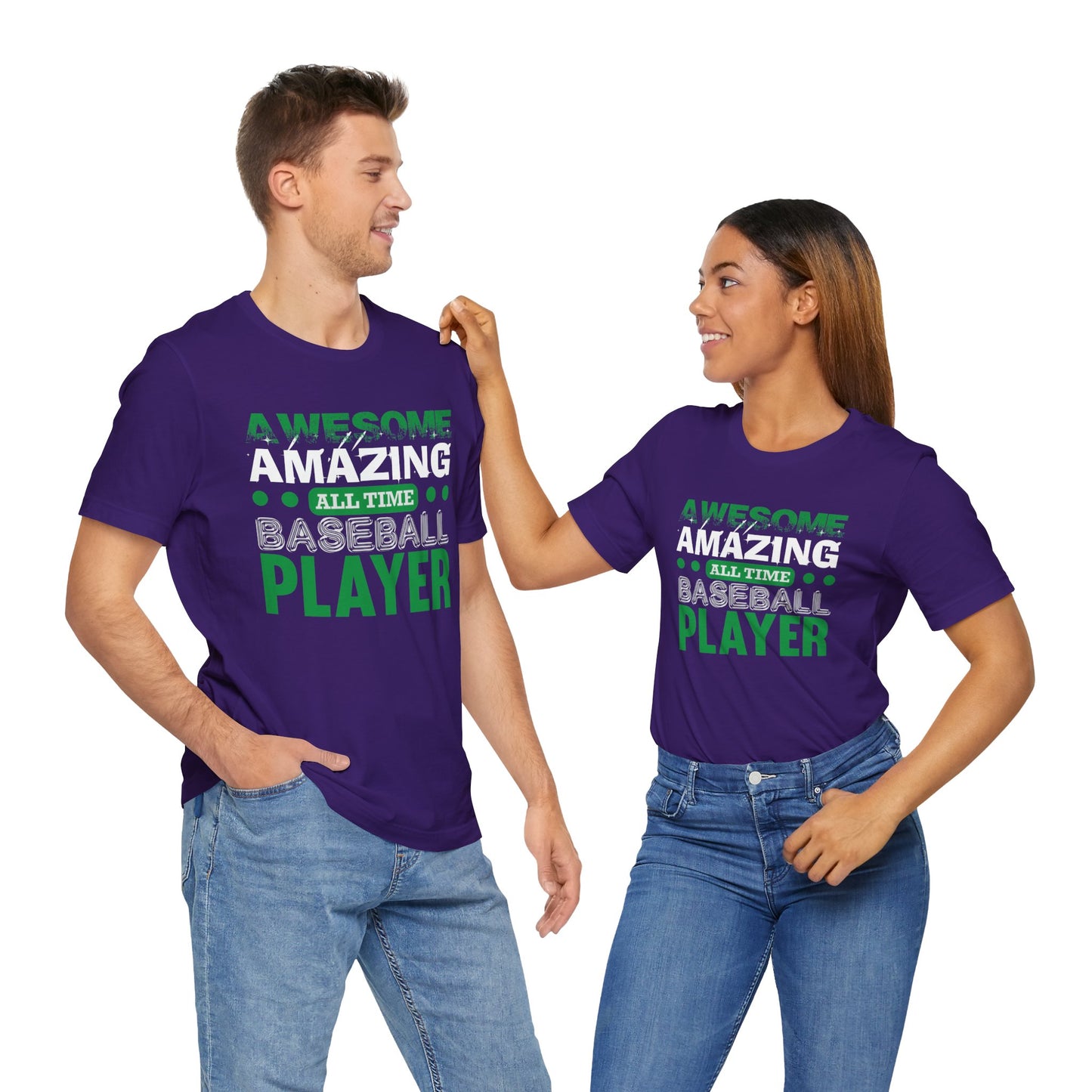 Baseball: Awesome, Amazing, All Time Baseball Player - Unisex Jersey Short Sleeve Tee - 13869