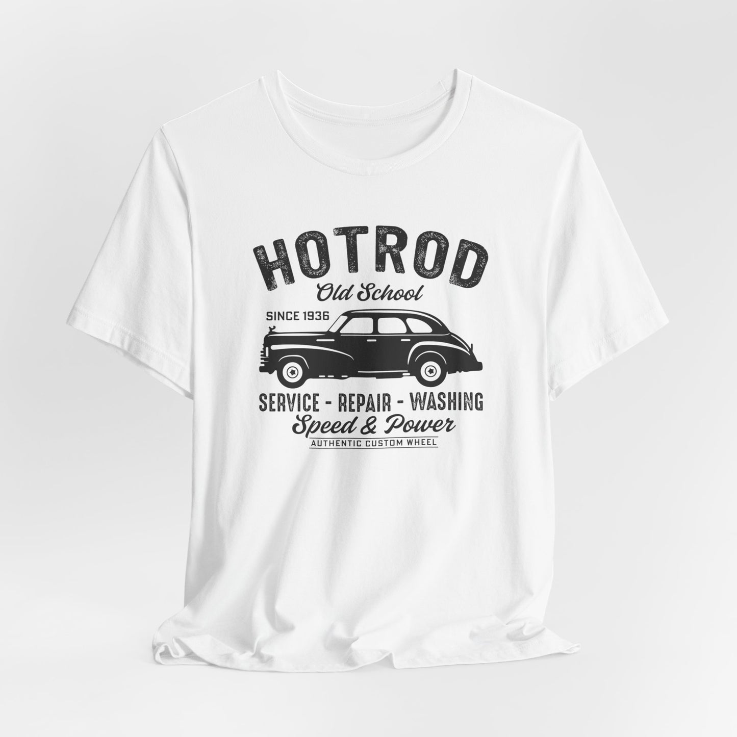 Hotrod, Old School - Unisex Jersey Short Sleeve Tee