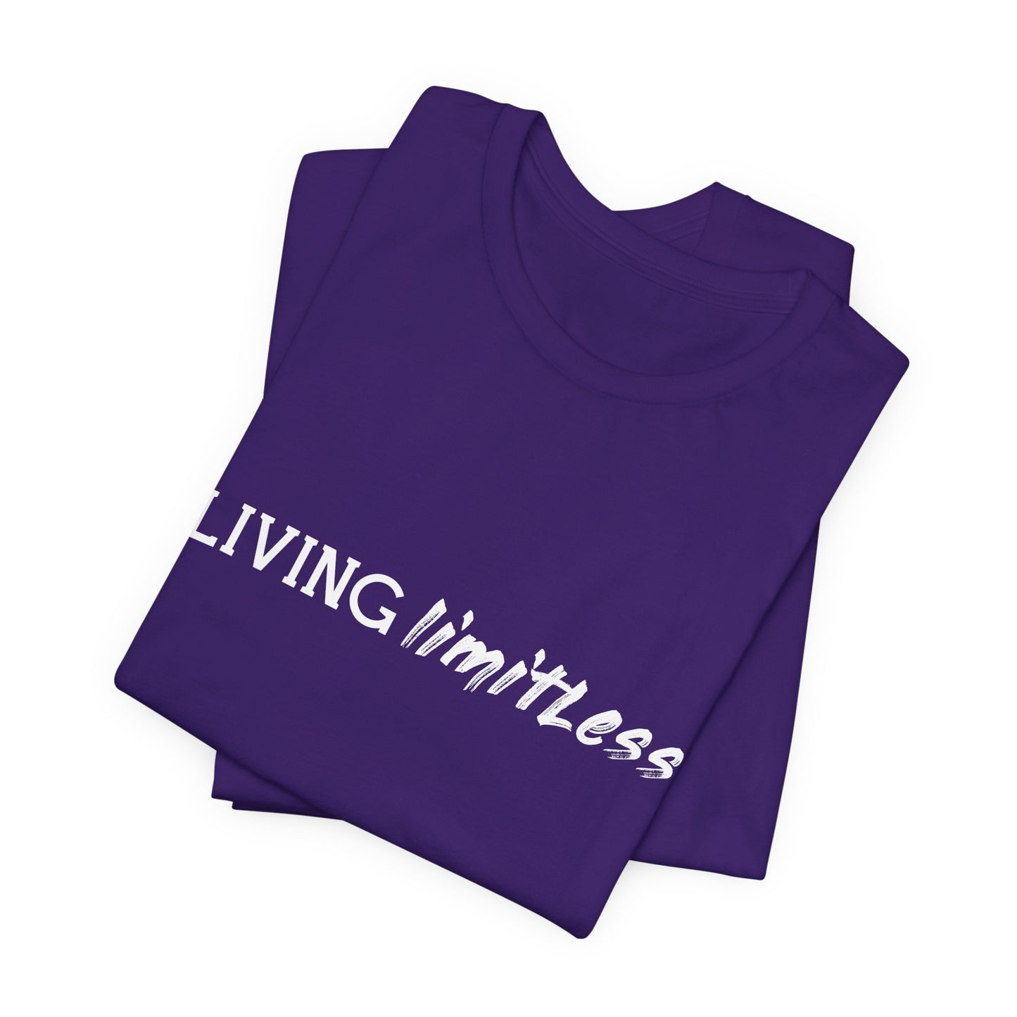 Motivational: Living Limitless - Unisex Jersey Short Sleeve Tee