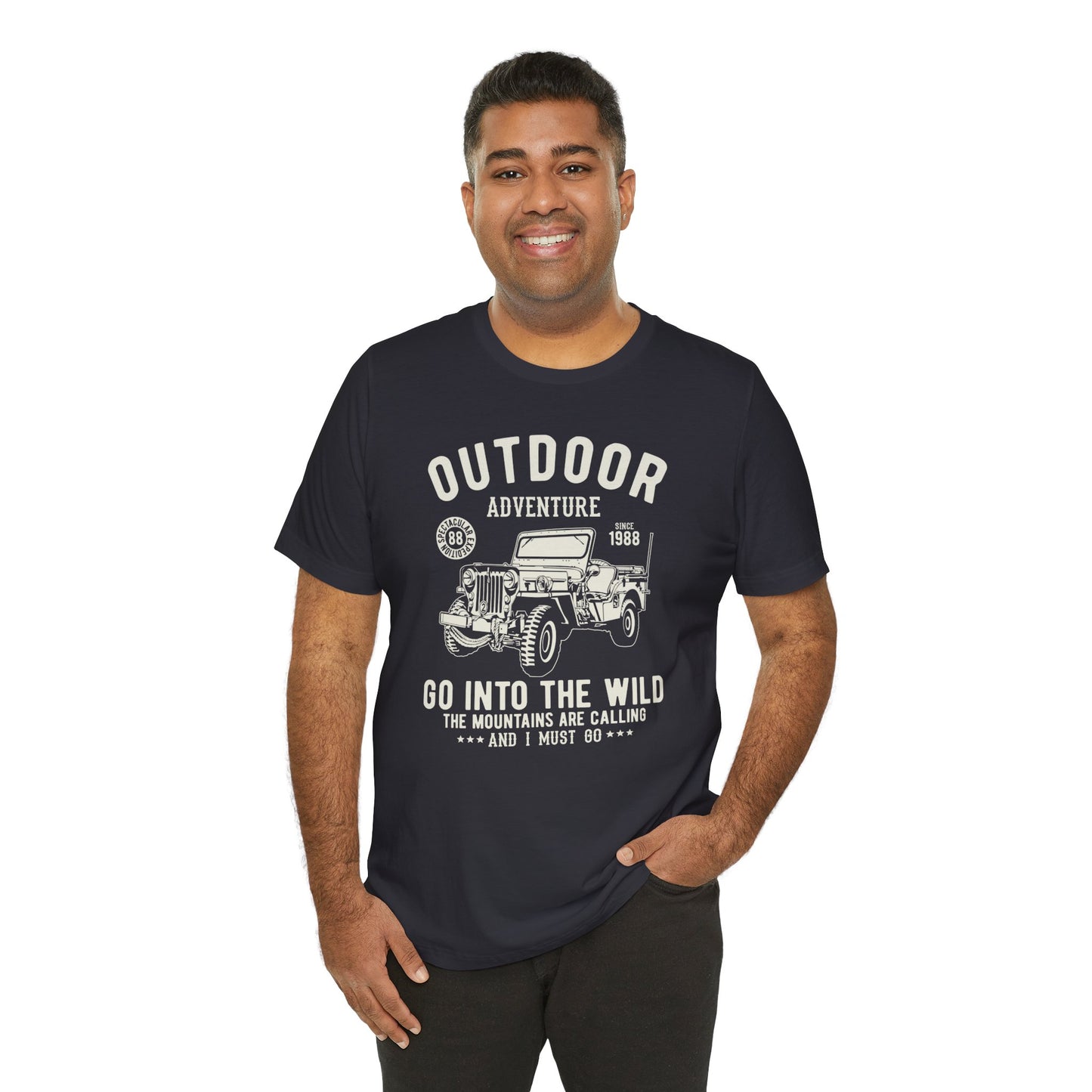 Outdoor Adventure - Unisex Jersey Short Sleeve Tee