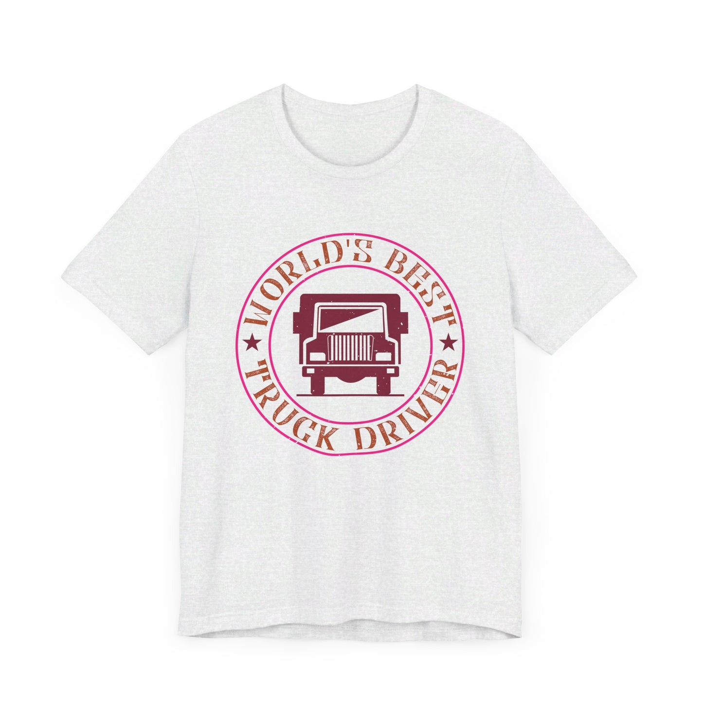 World's Best Truck Driver - Unisex Jersey Short Sleeve Tee