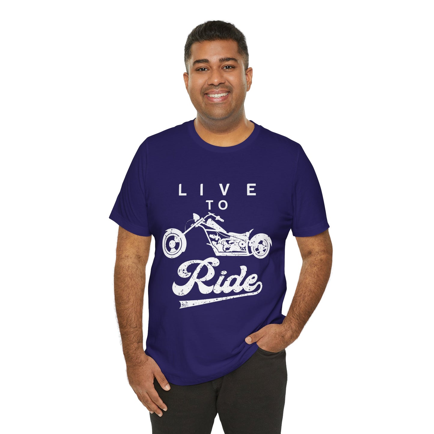 Live To Ride - Unisex Jersey Short Sleeve Tee - 13210