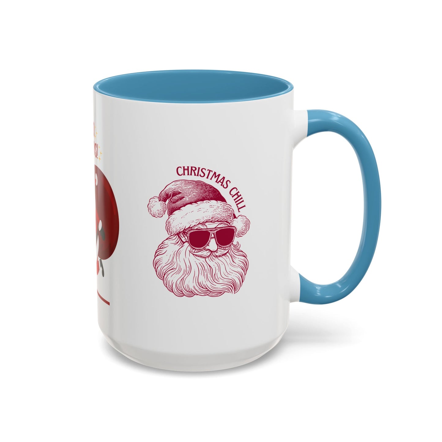 Santa, Ho Ho Holidays  - Accent Coffee Mug (11, 15oz)