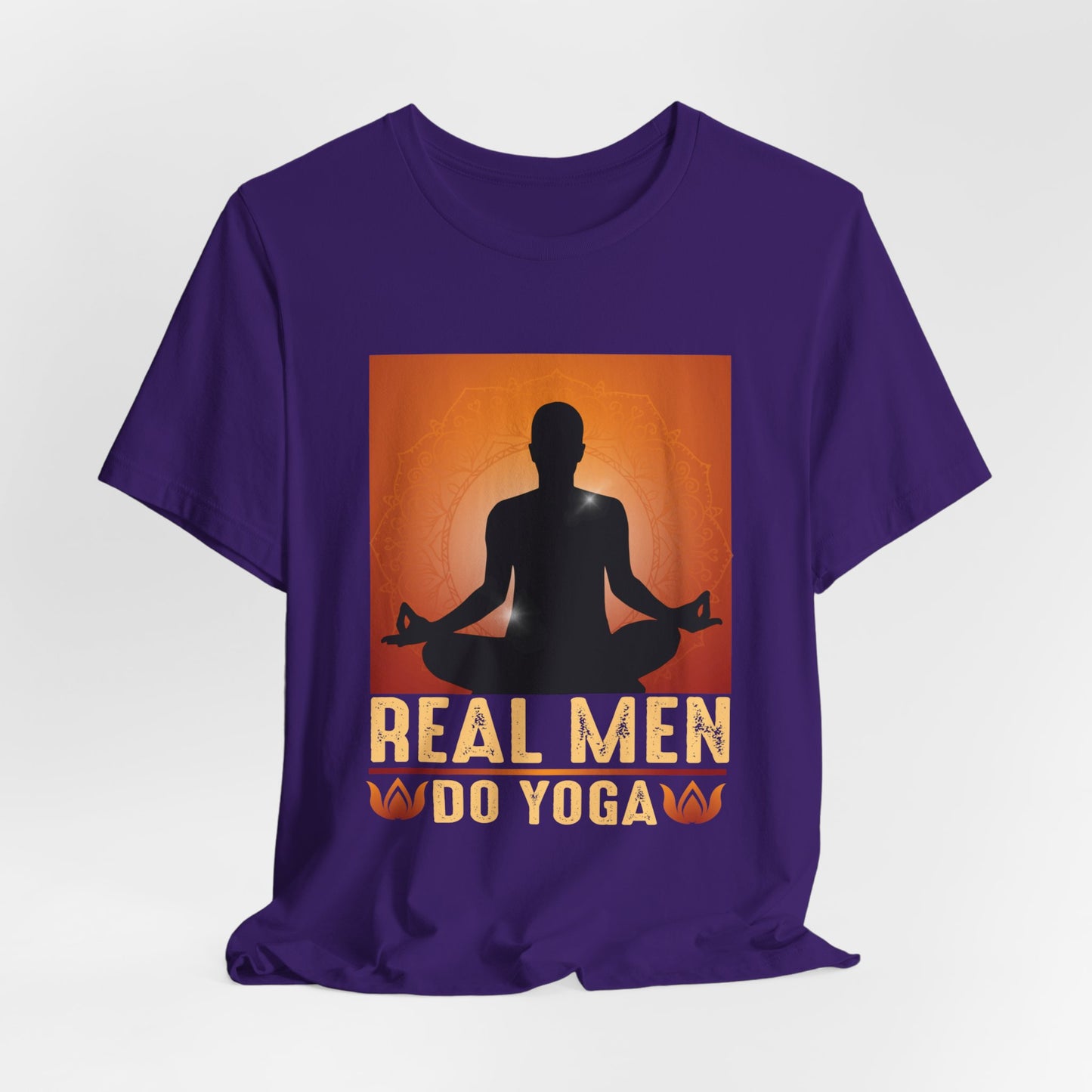 Real Men Do Yoga - Unisex Jersey Short Sleeve Tee