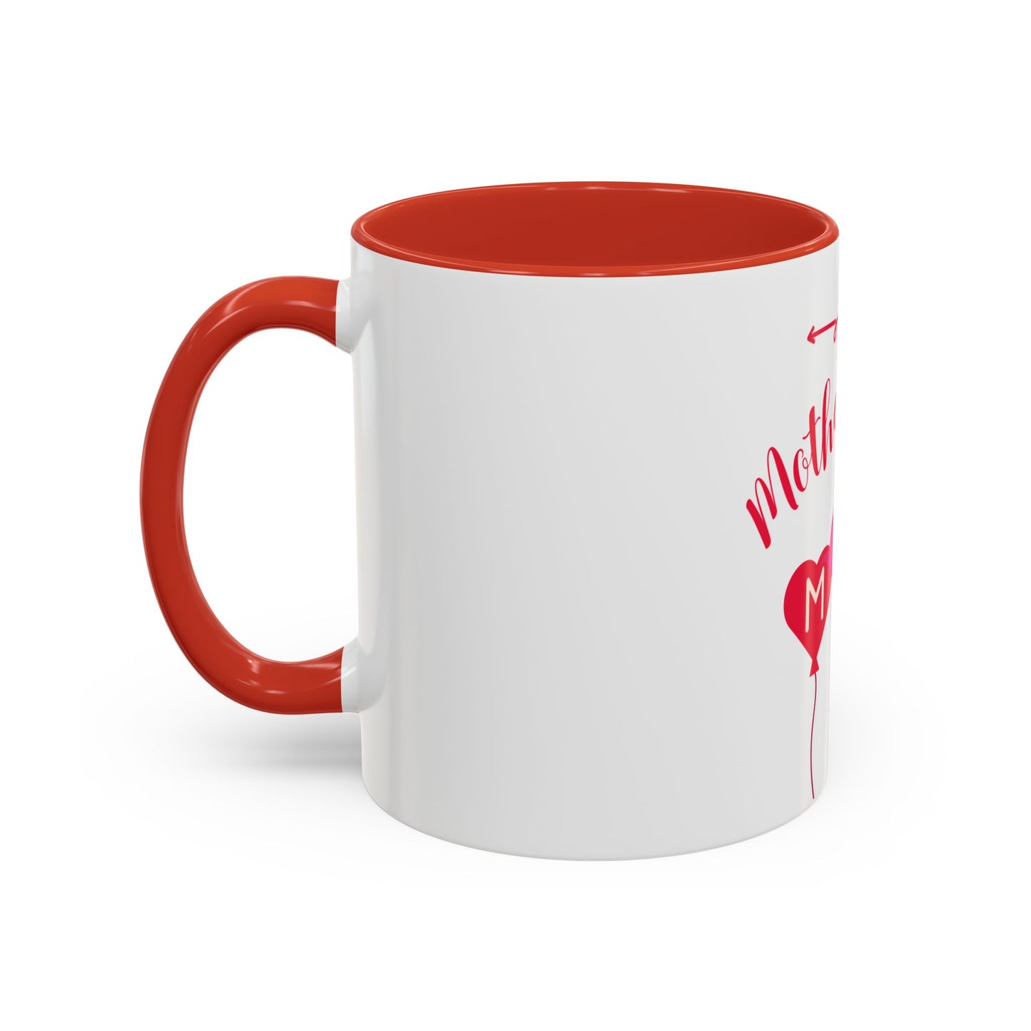 Mother's Day Accent Coffee Mug - Heart Balloons for Mom - 11870
