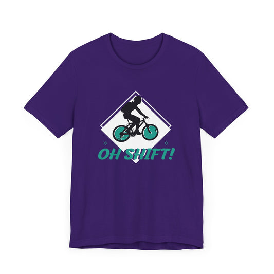 Bicycle: Oh Shift! - Unisex Jersey Short Sleeve Tee