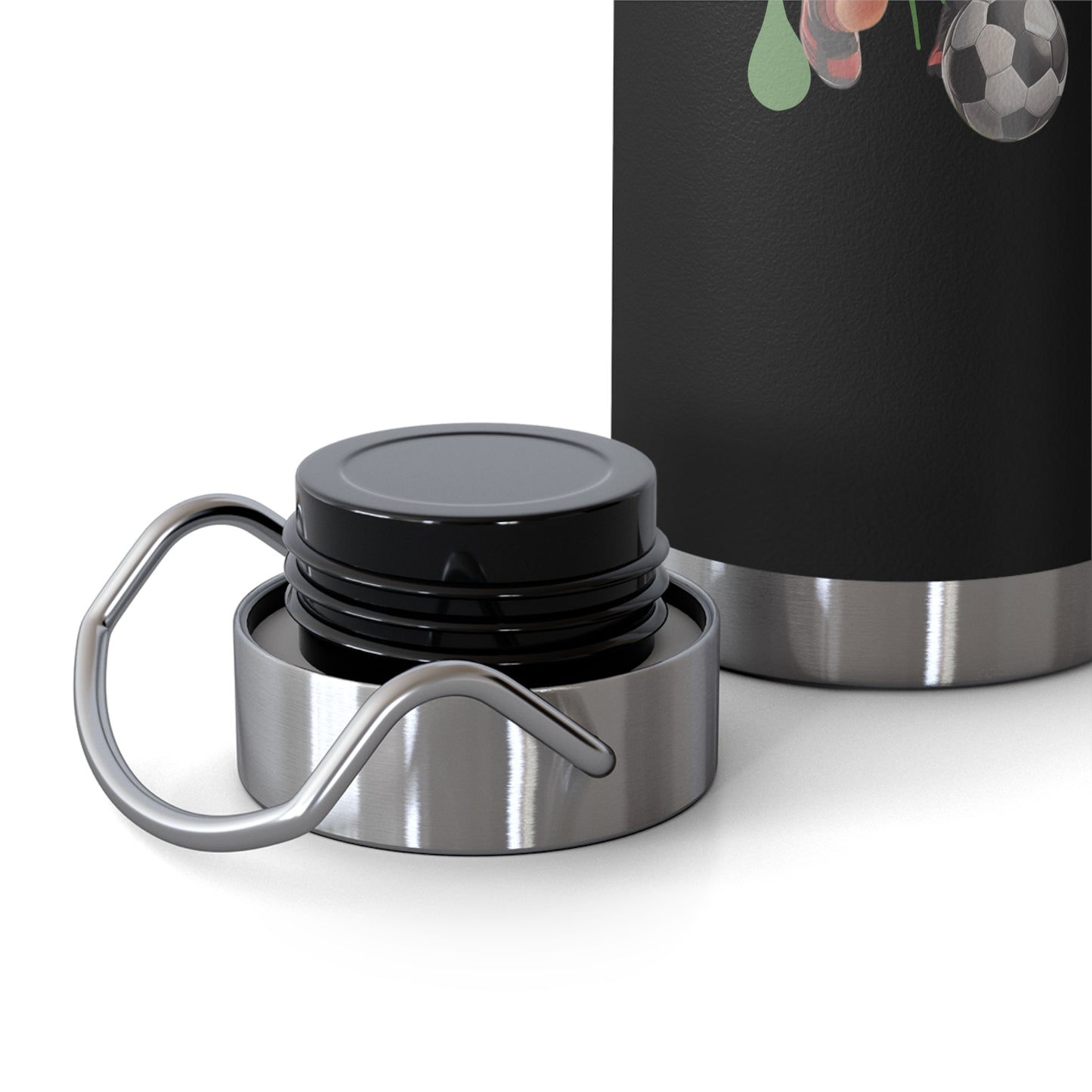 Kids: Soccer - Copper Vacuum Insulated Bottle, 22oz - 11433