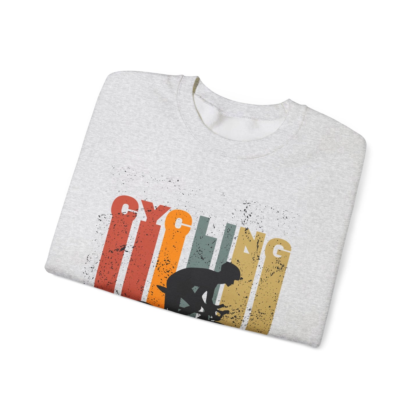 Cycling - Unisex Heavy Blend™ Crewneck Sweatshirt - 10679