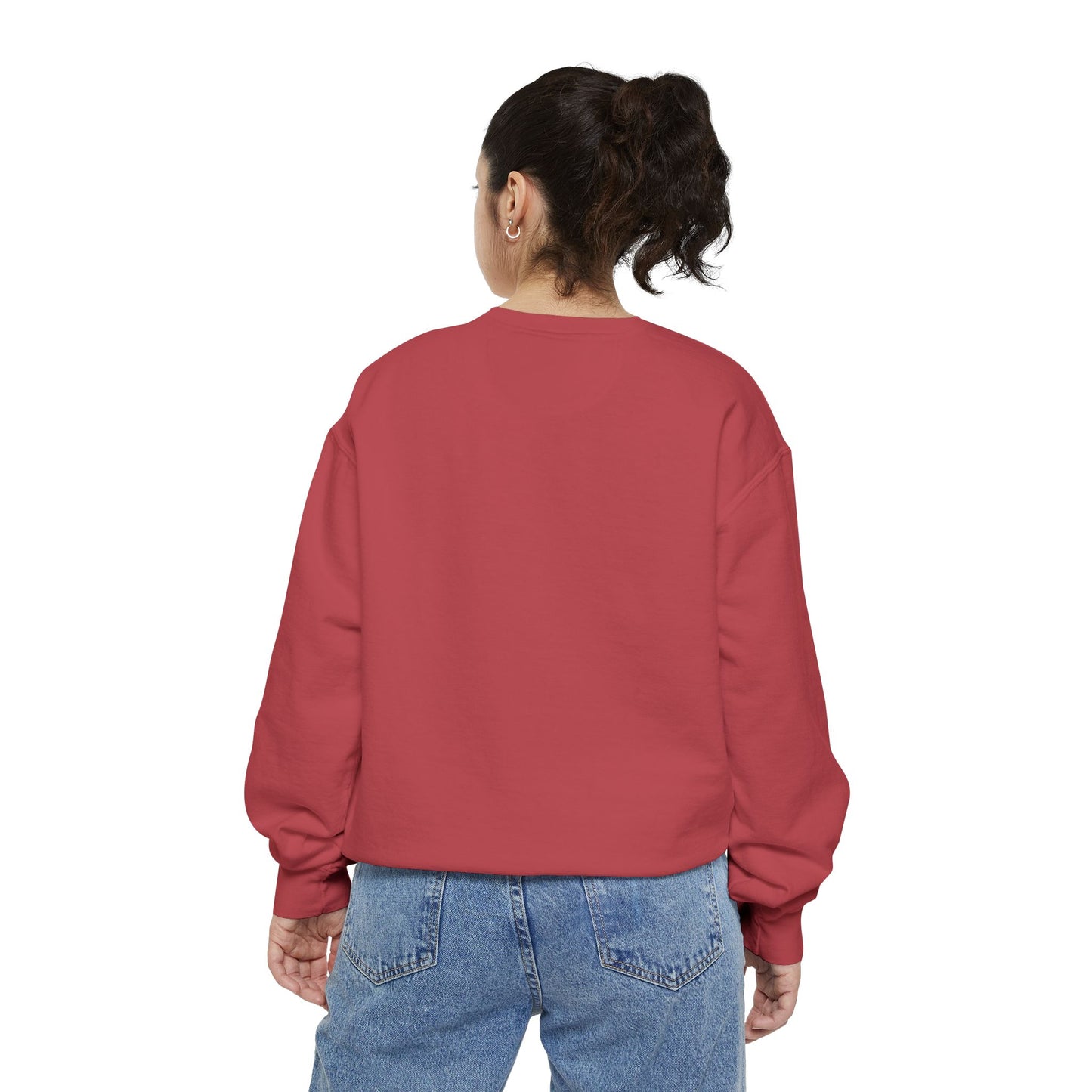 Mom Fuel Sweatshirt - Cozy Unisex Garment-Dyed Top for Moms - 11834