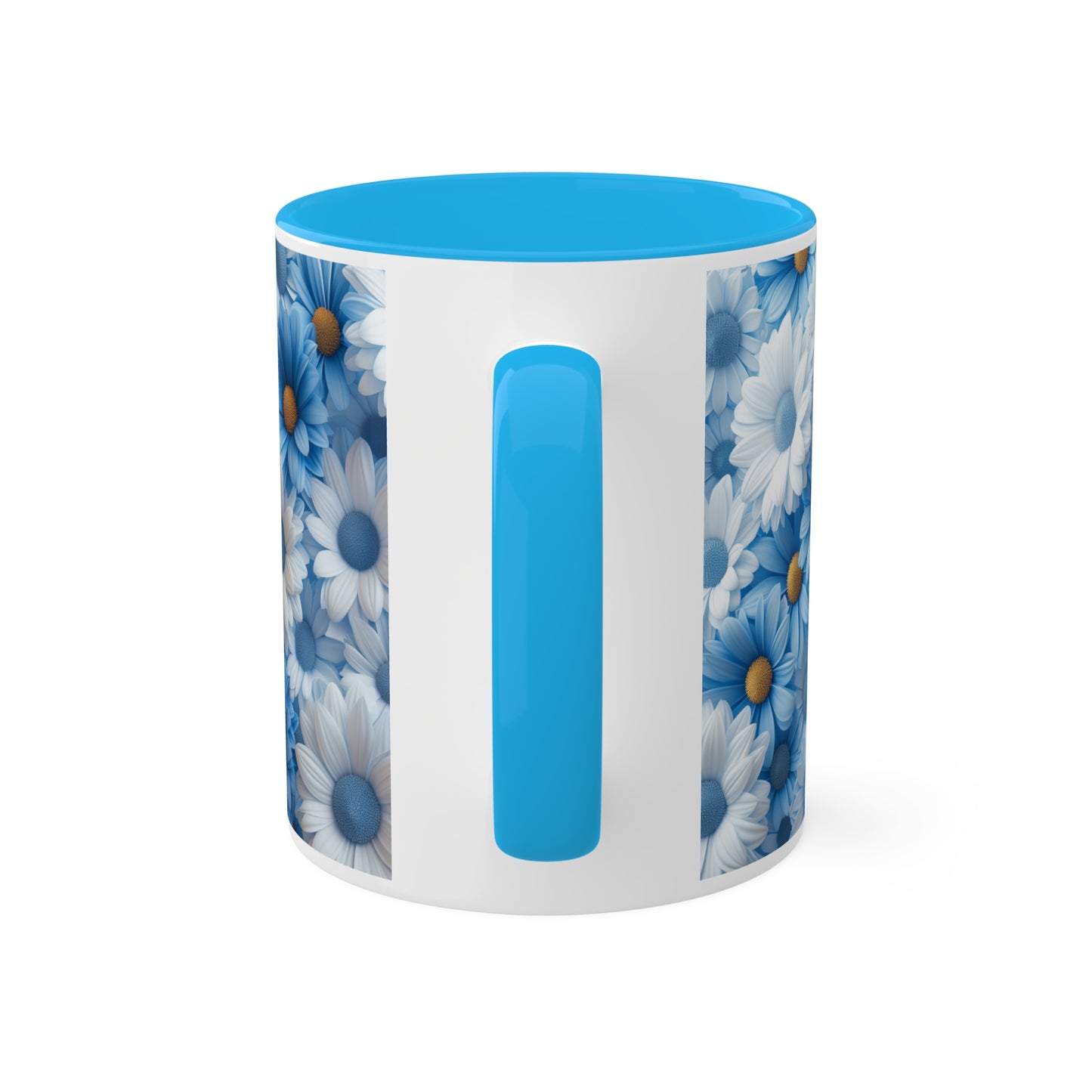 Peaceful blue blossoms - Colorful Mugs, 11oz