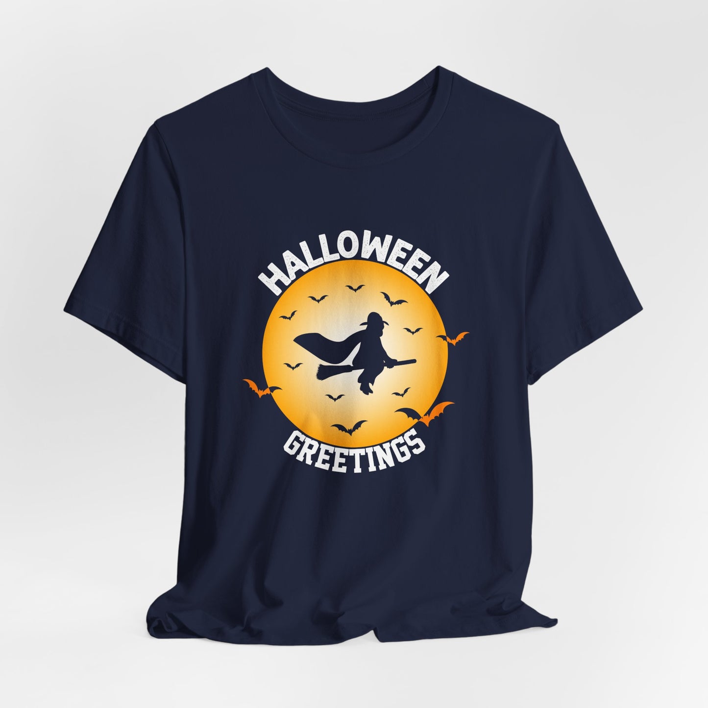 Halloween Greetings - Unisex Jersey Short Sleeve Tee - 12254