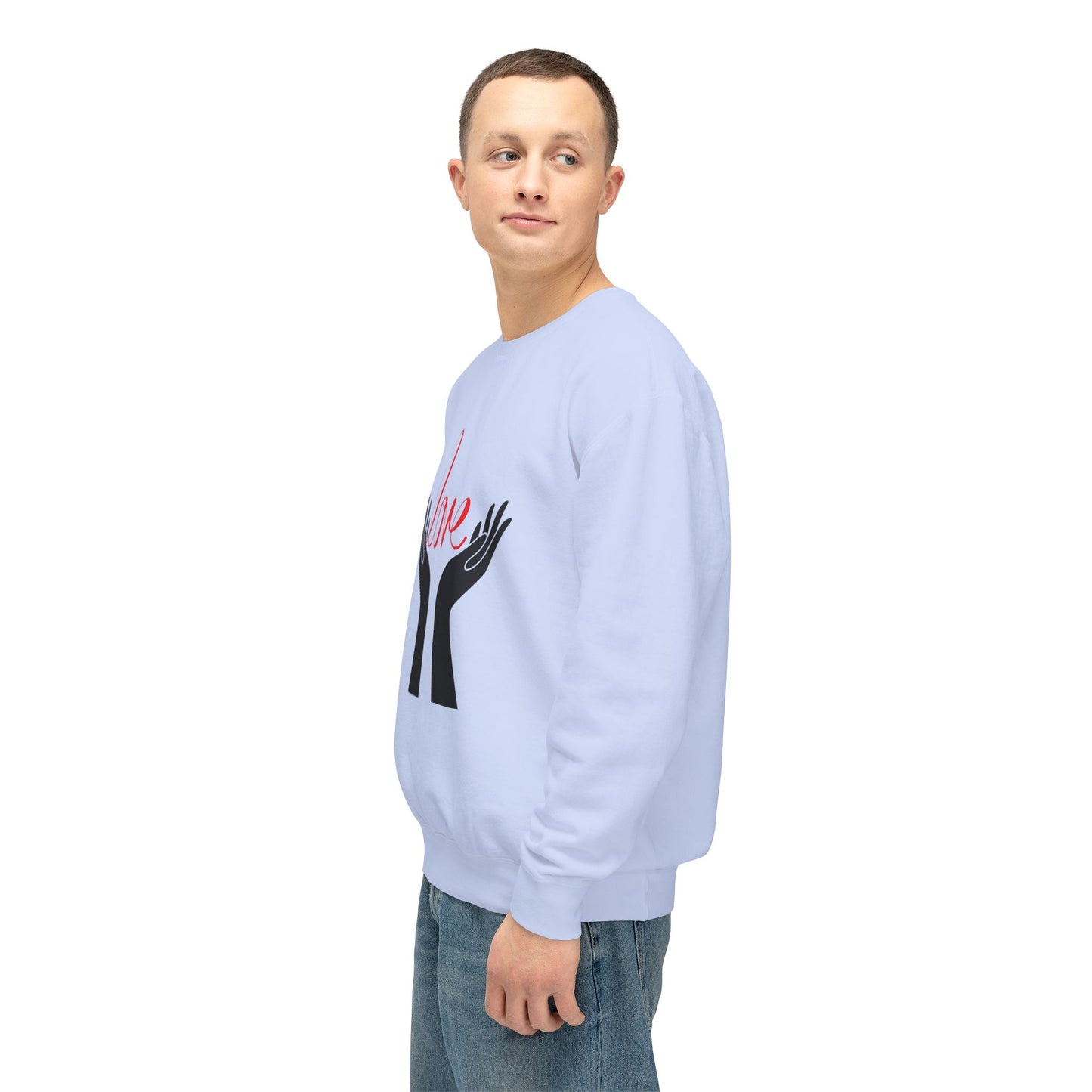 Love - Unisex Lightweight Crewneck Sweatshirt - 11348