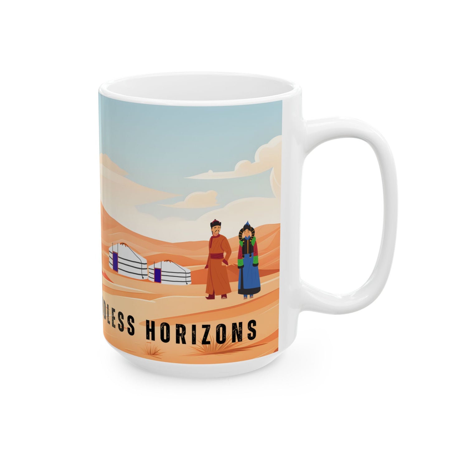 Gobi: Land of Endless Horizons - Mug (11oz, 15oz) - 10381