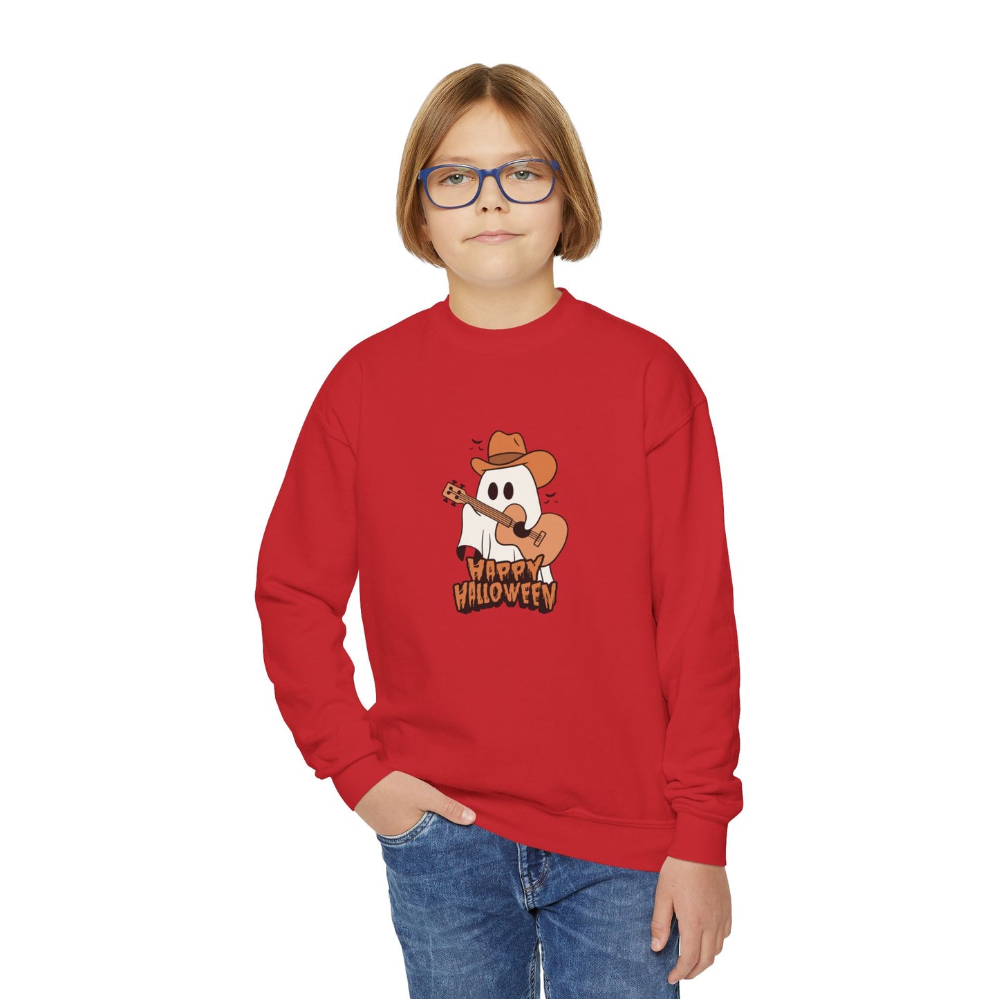 Happy Halloween - Youth Crewneck Sweatshirt