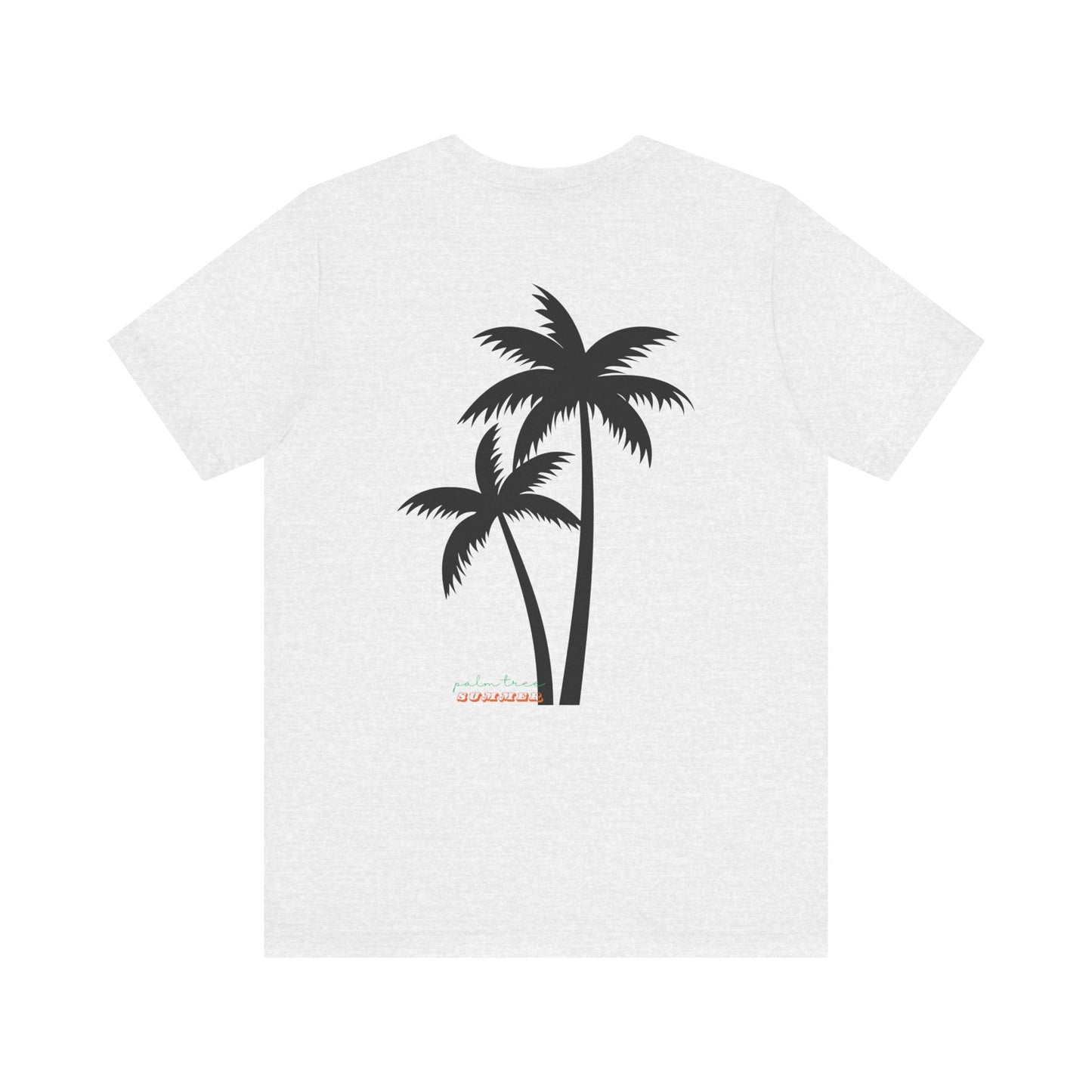 Summer, Palm Tree - Unisex Jersey Short Sleeve Tee - 13317