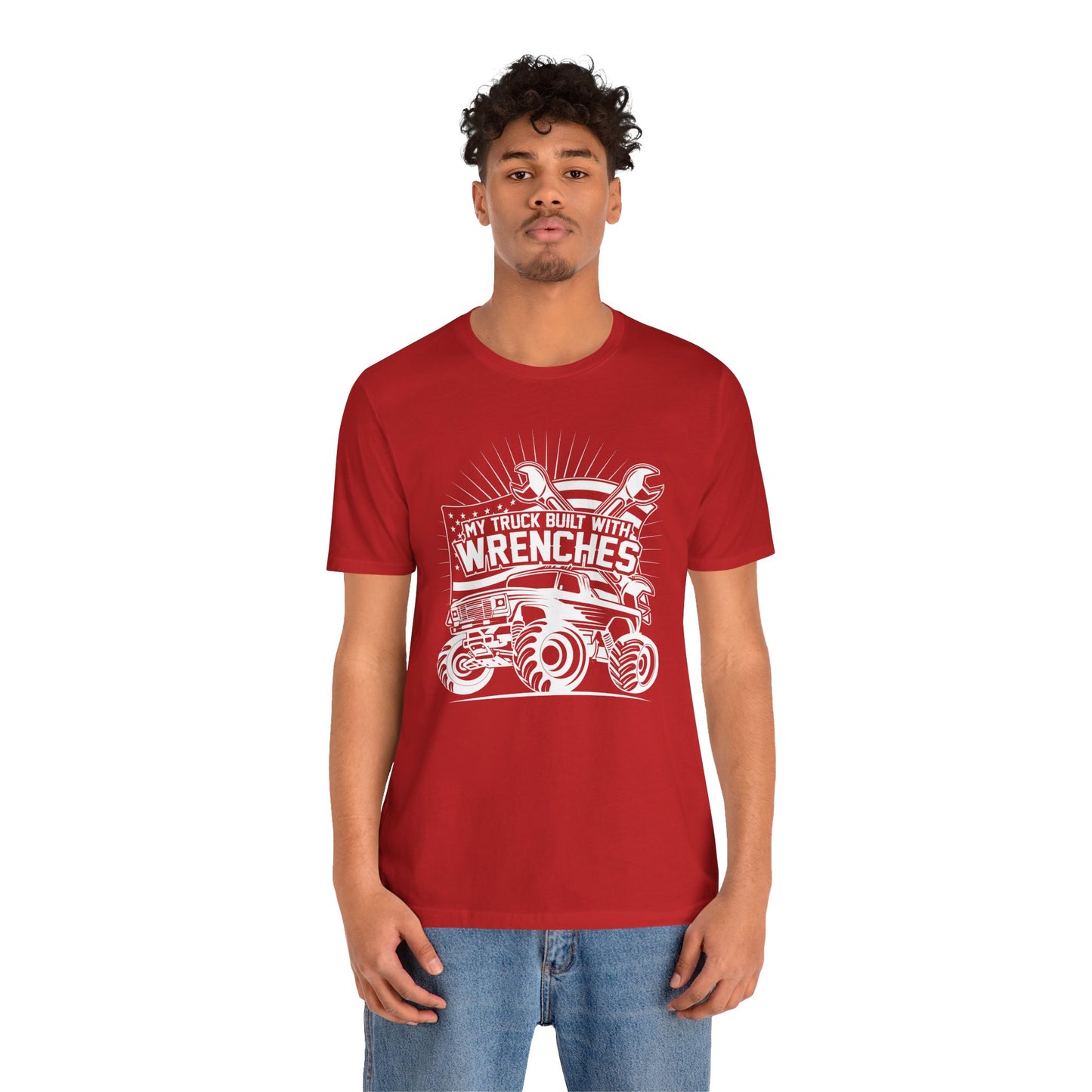My Truck Built With Wrenches - Unisex Jersey Short Sleeve Tee - 12606
