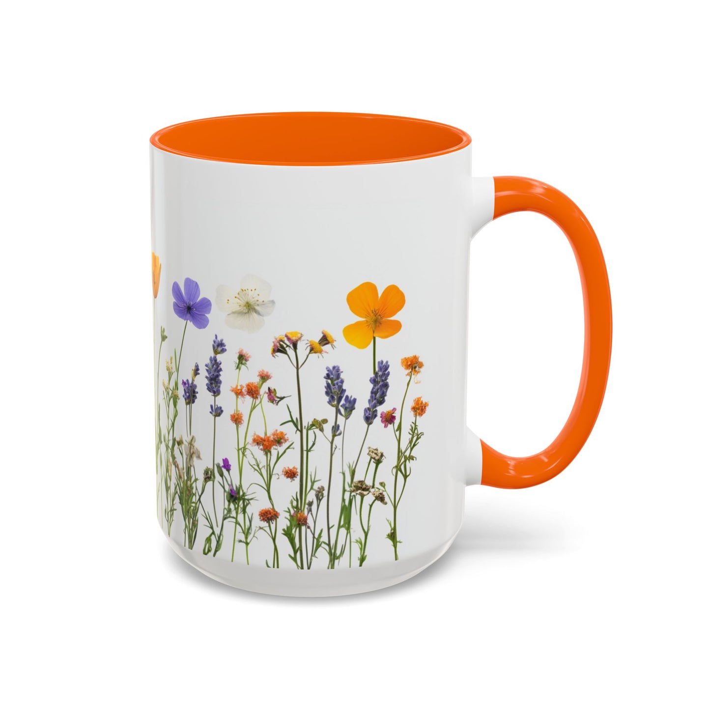 Wild Flowers - Accent Coffee Mug (11, 15oz) - 10401