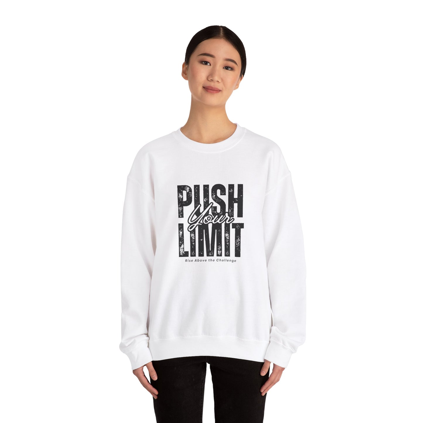 Push Your Limit - Unisex Heavy Blend™ Crewneck Sweatshirt - 10595