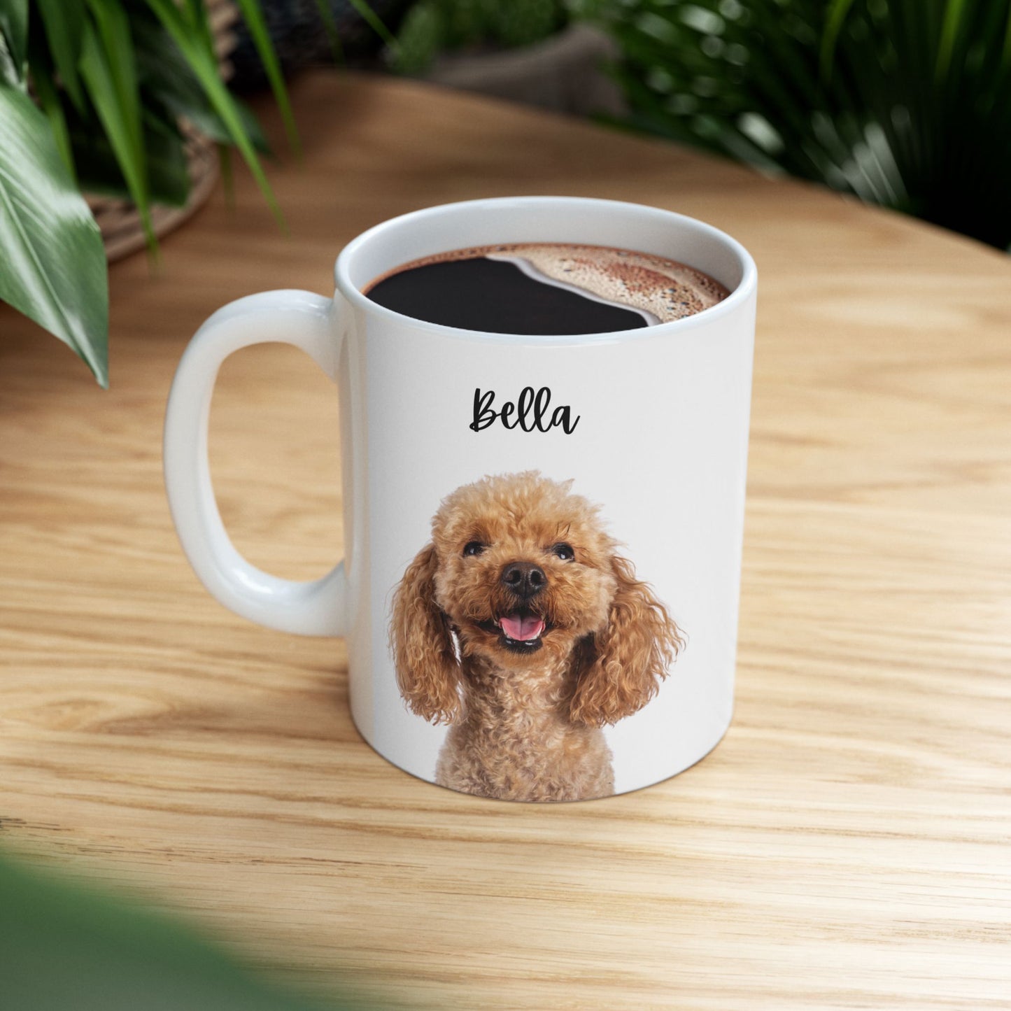 Personalised Ceramic Mug | Pet Lover Gift, Dog Coffee Cup - 14177