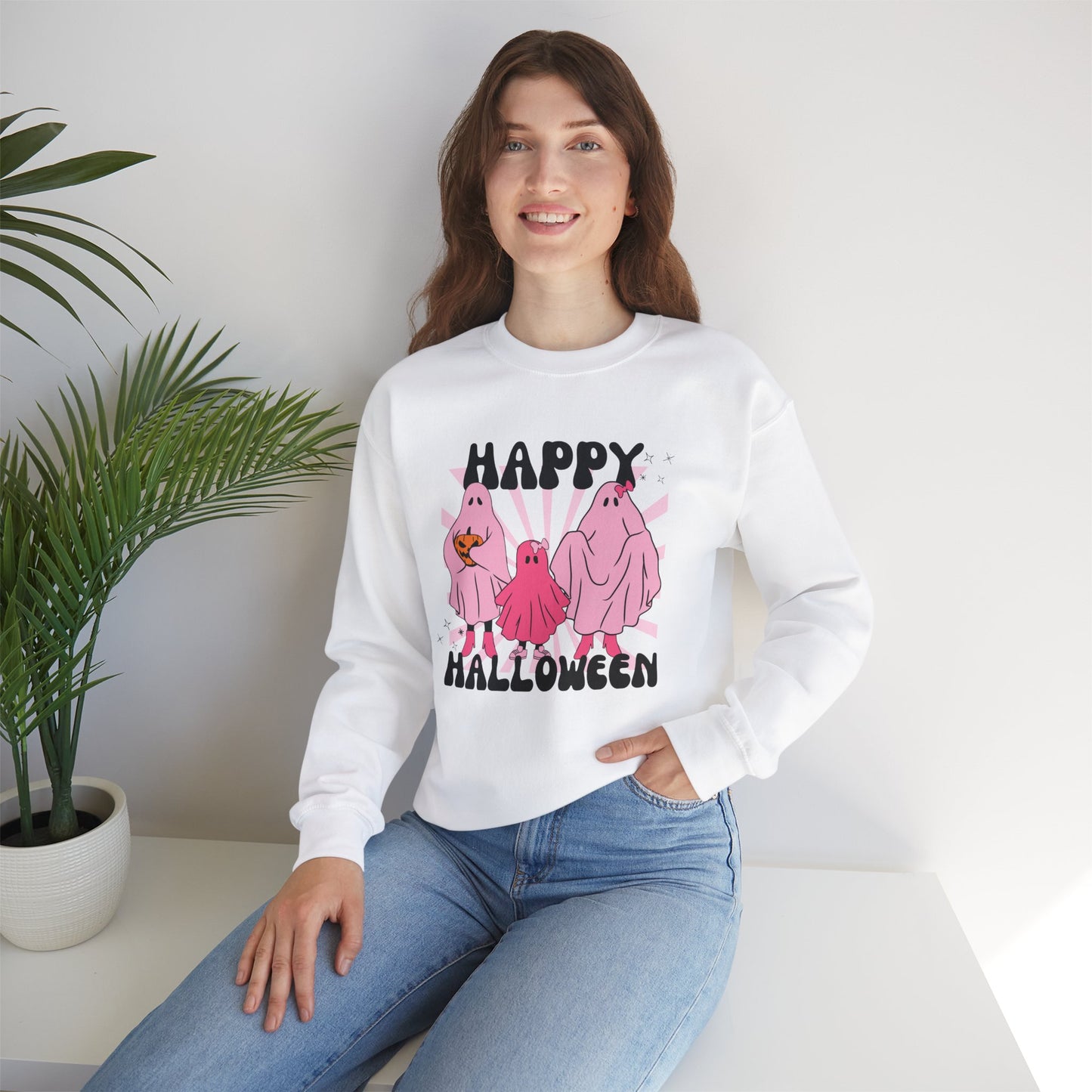 Happy Halloween - Unisex Heavy Blend™ Crewneck Sweatshirt