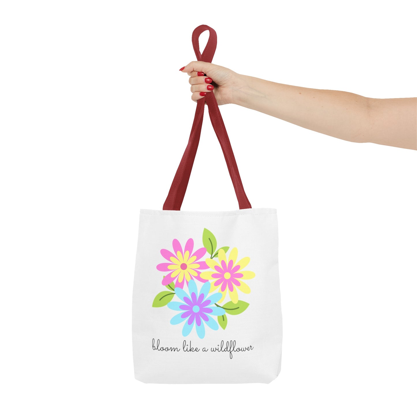 Bright Flower Tote Bag