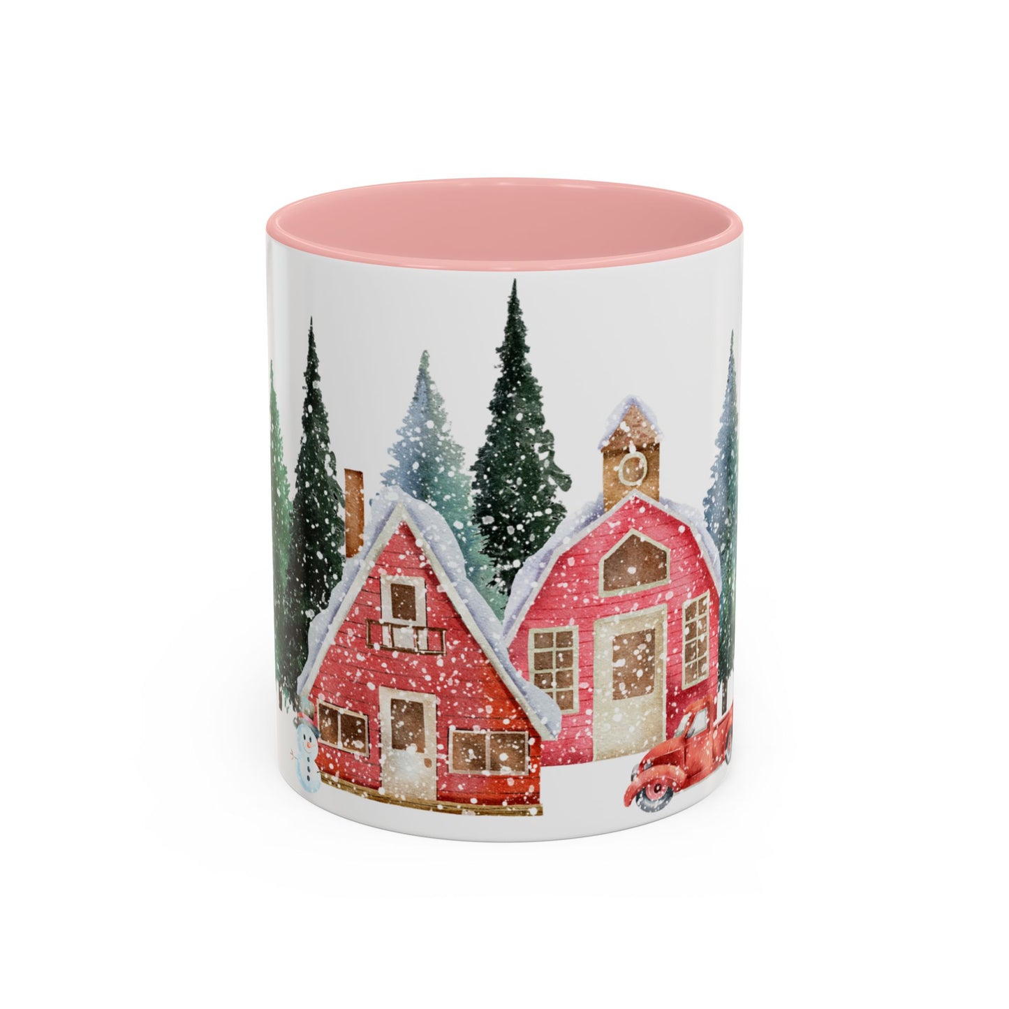 Winter House - Accent Coffee Mug (11, 15oz) - 10072