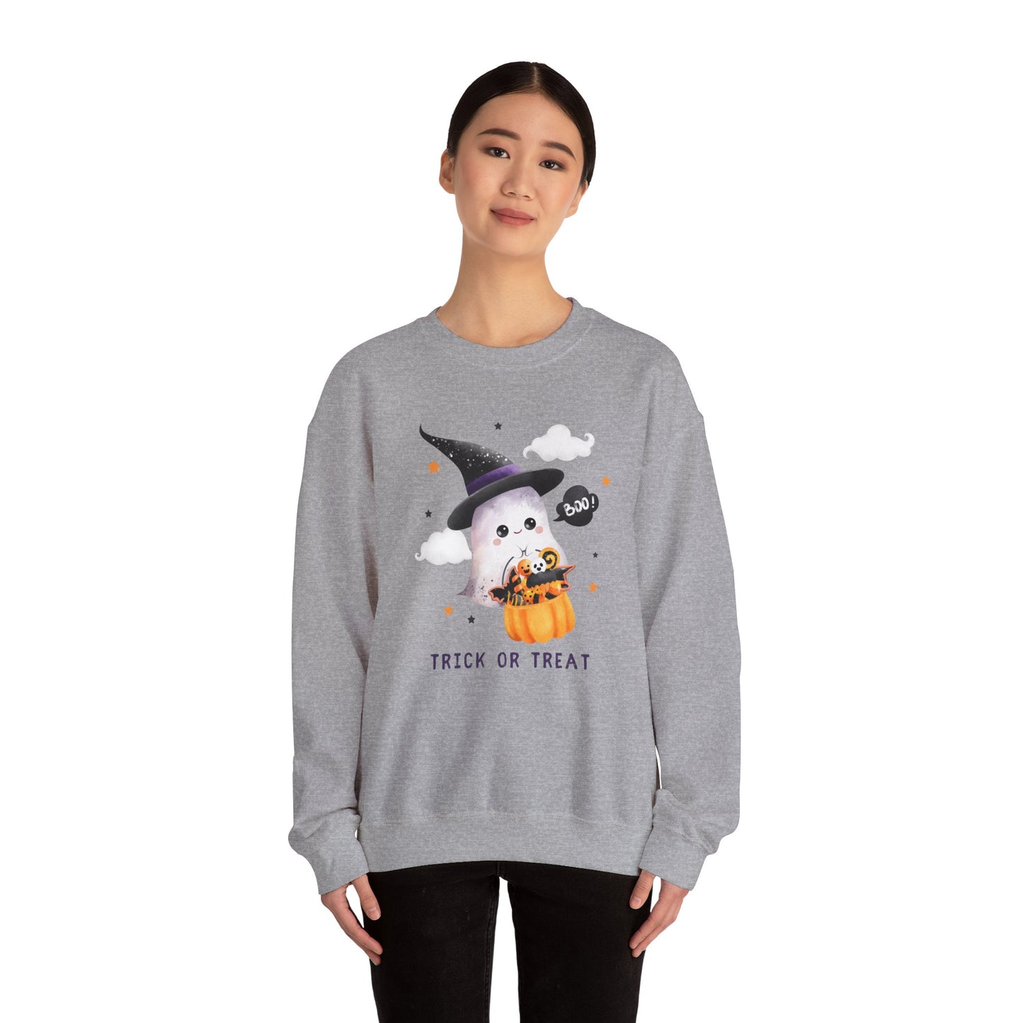 Trick or Treat - Unisex Heavy Blend™ Crewneck Sweatshirt