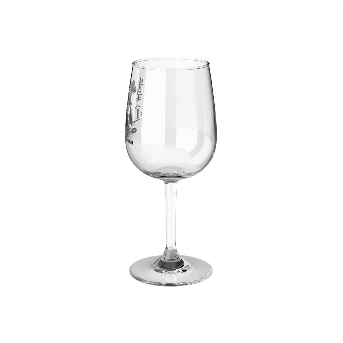 Mongolia: Chinggis Khan - Wine Glass, 12oz